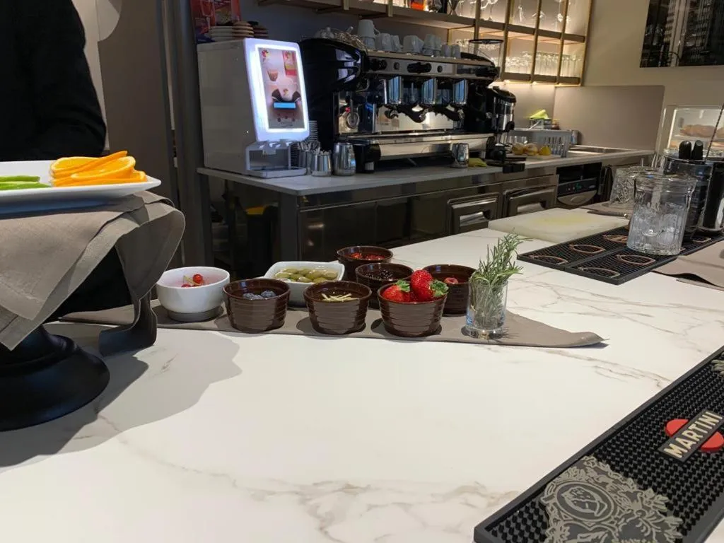 Alcoholic drinks in Hotel Alex