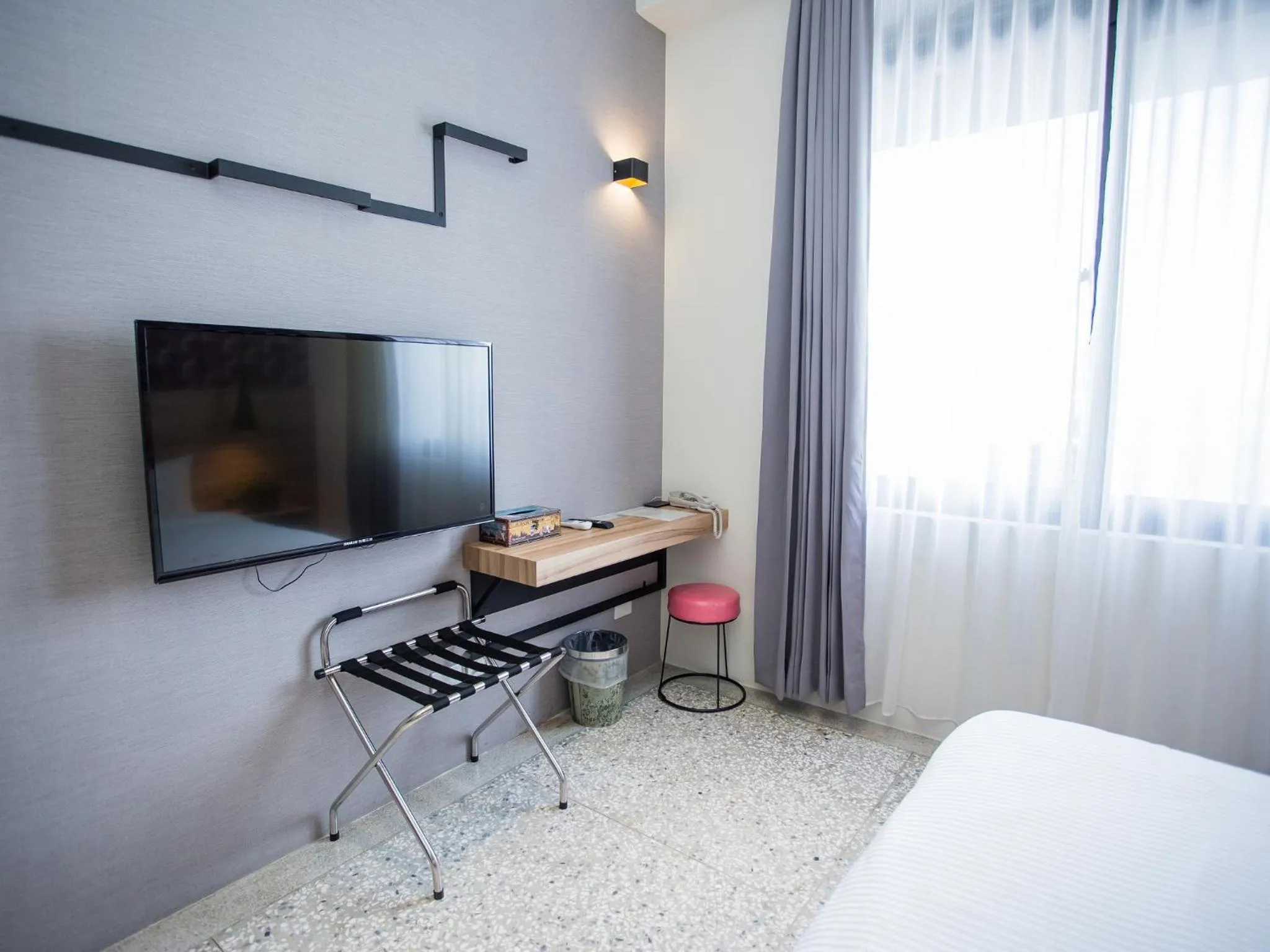 Bed in Rainbow Hotel