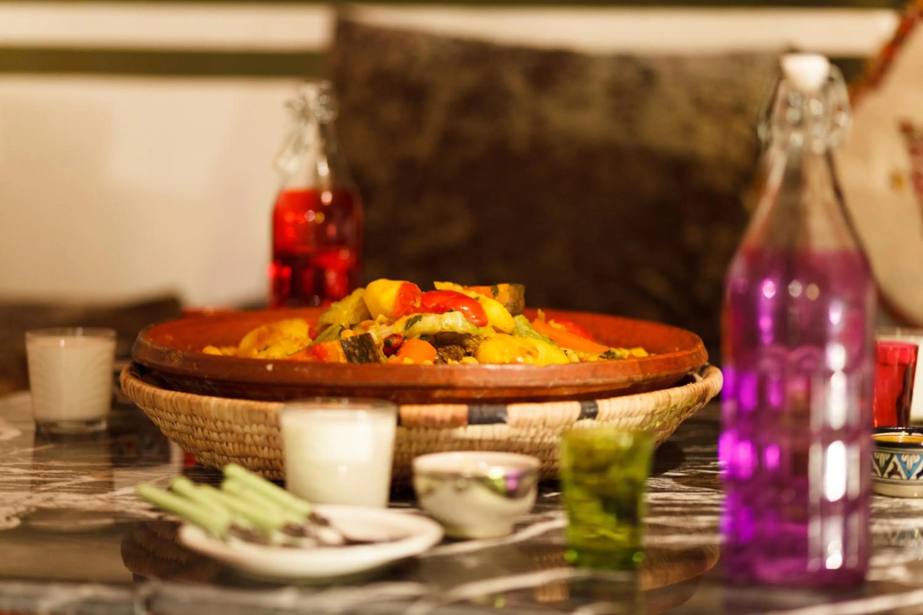 Food close-up in Dar Zerhoune