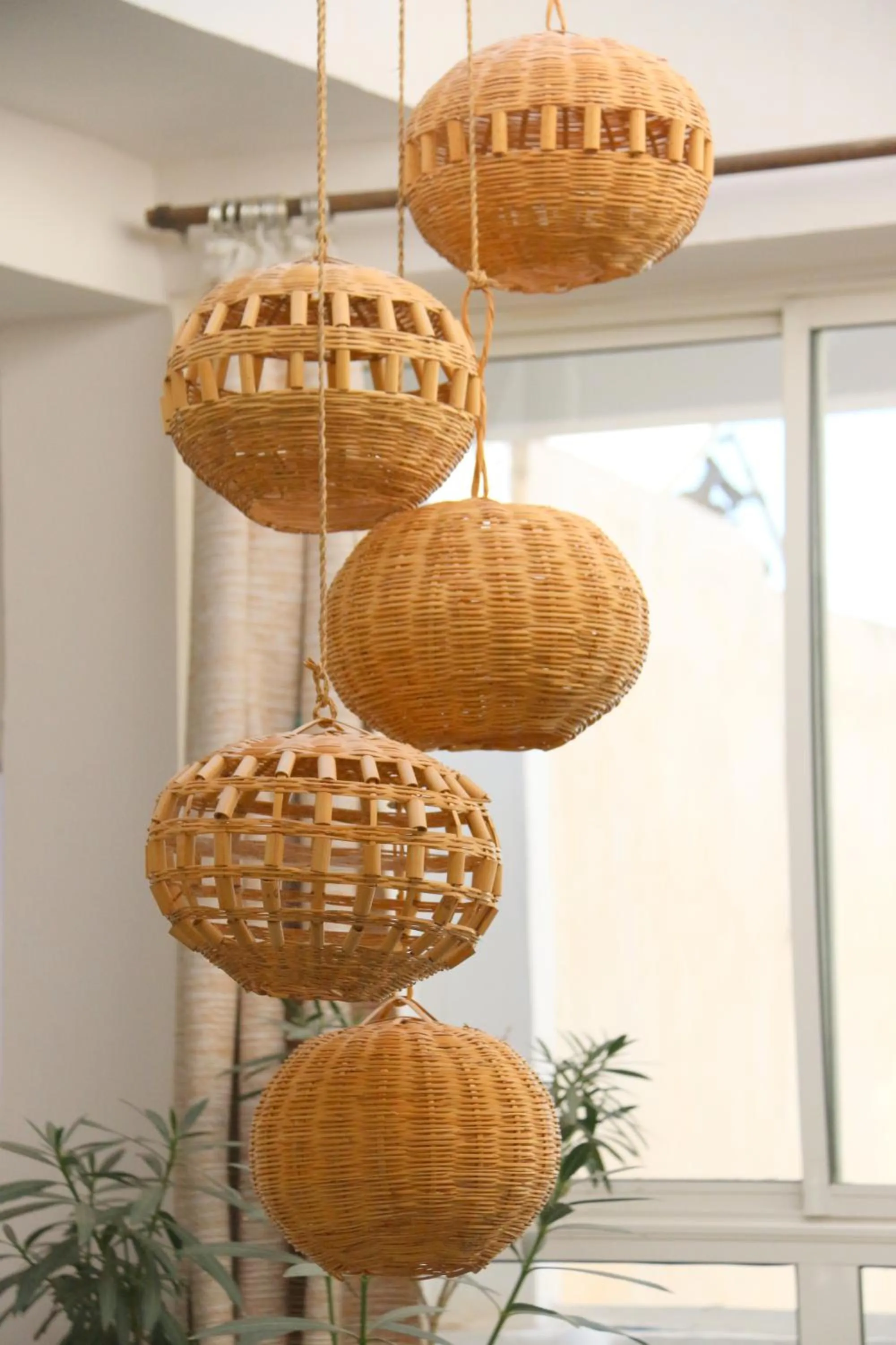 Inner courtyard view in Dar Zerhoune