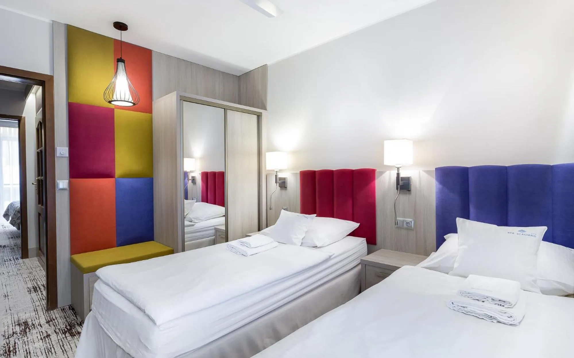 Bed in Willa Spa Scaliano