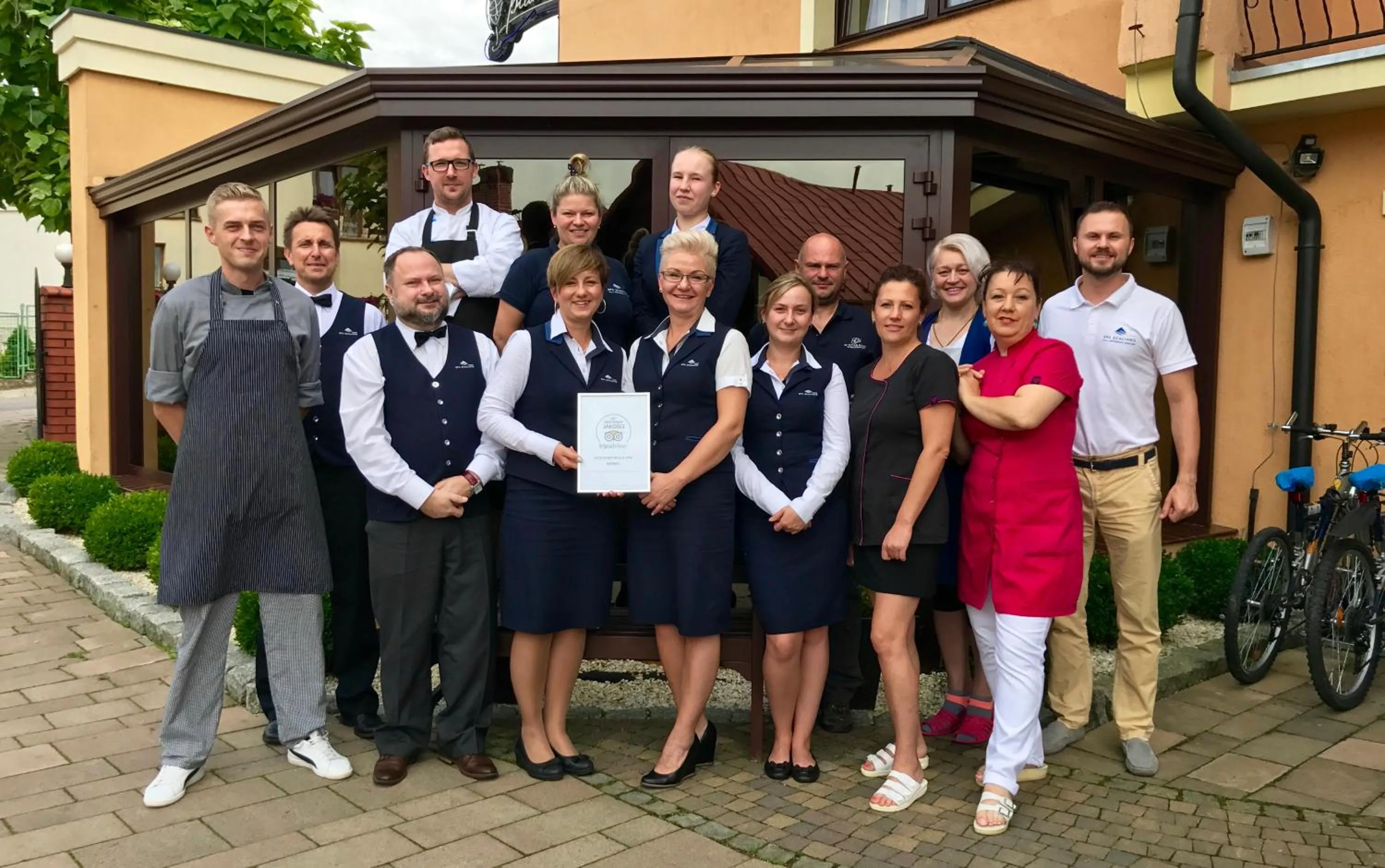 Staff in Willa Spa Scaliano