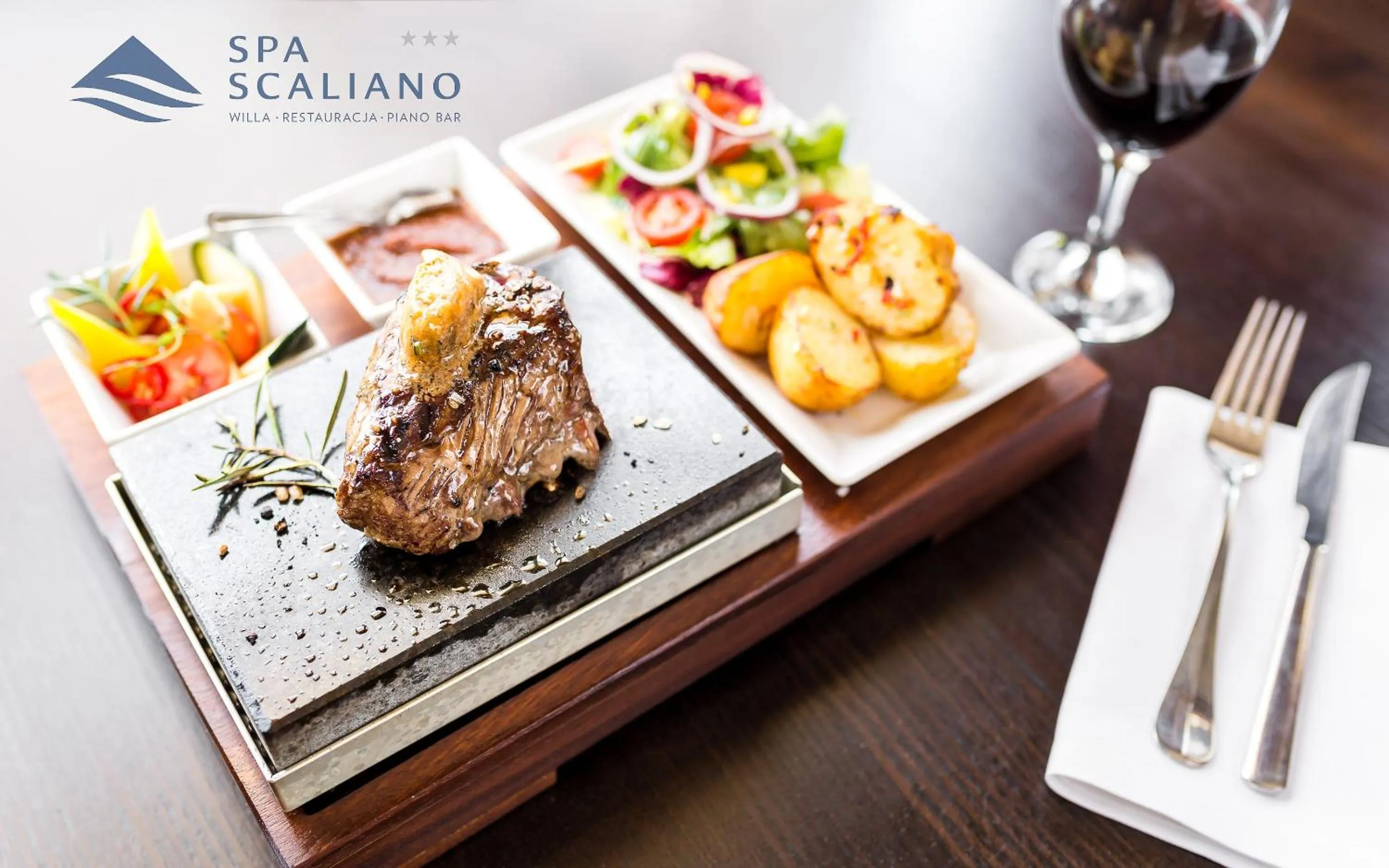 Food close-up in Willa Spa Scaliano