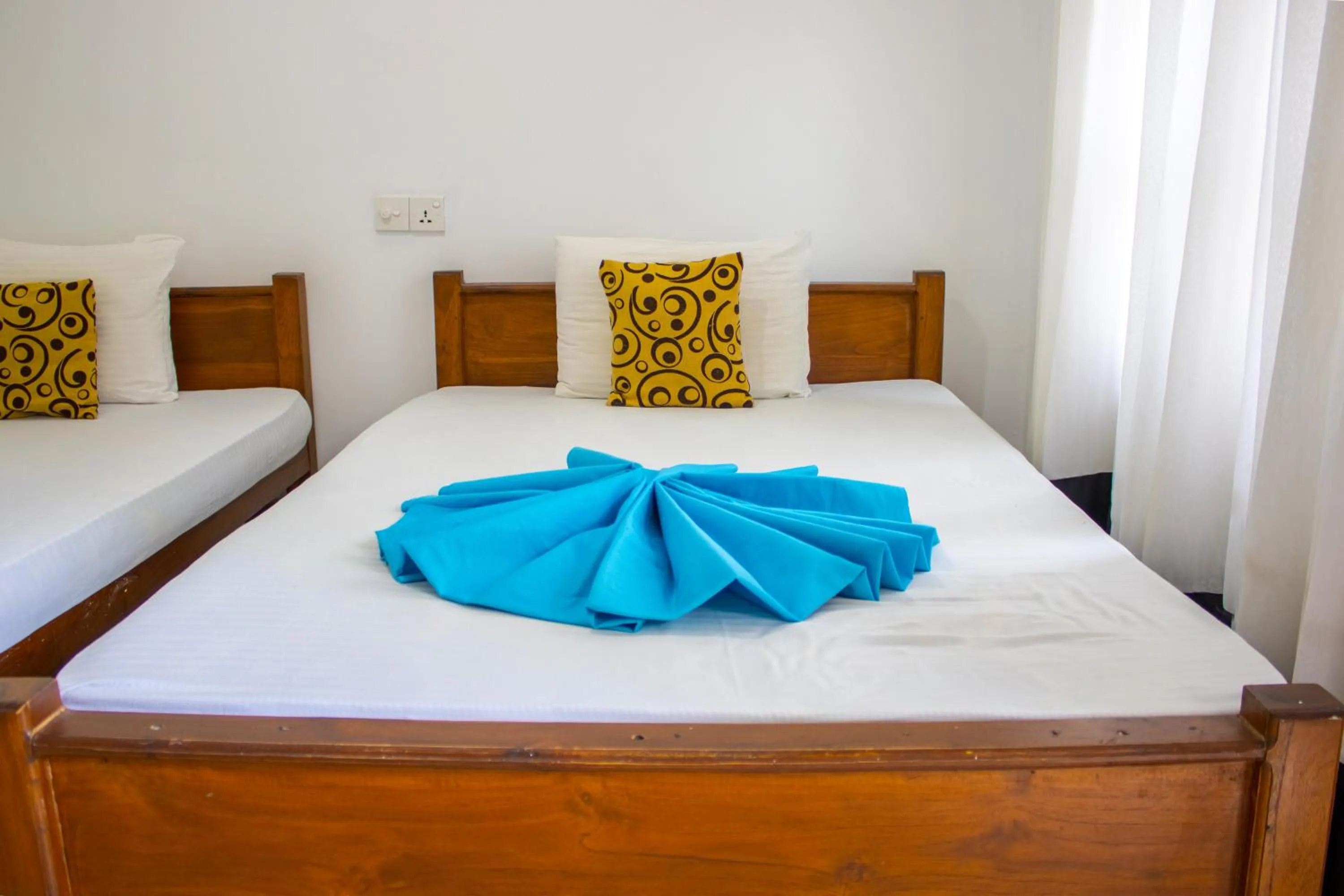 Bed in National Holiday Resort