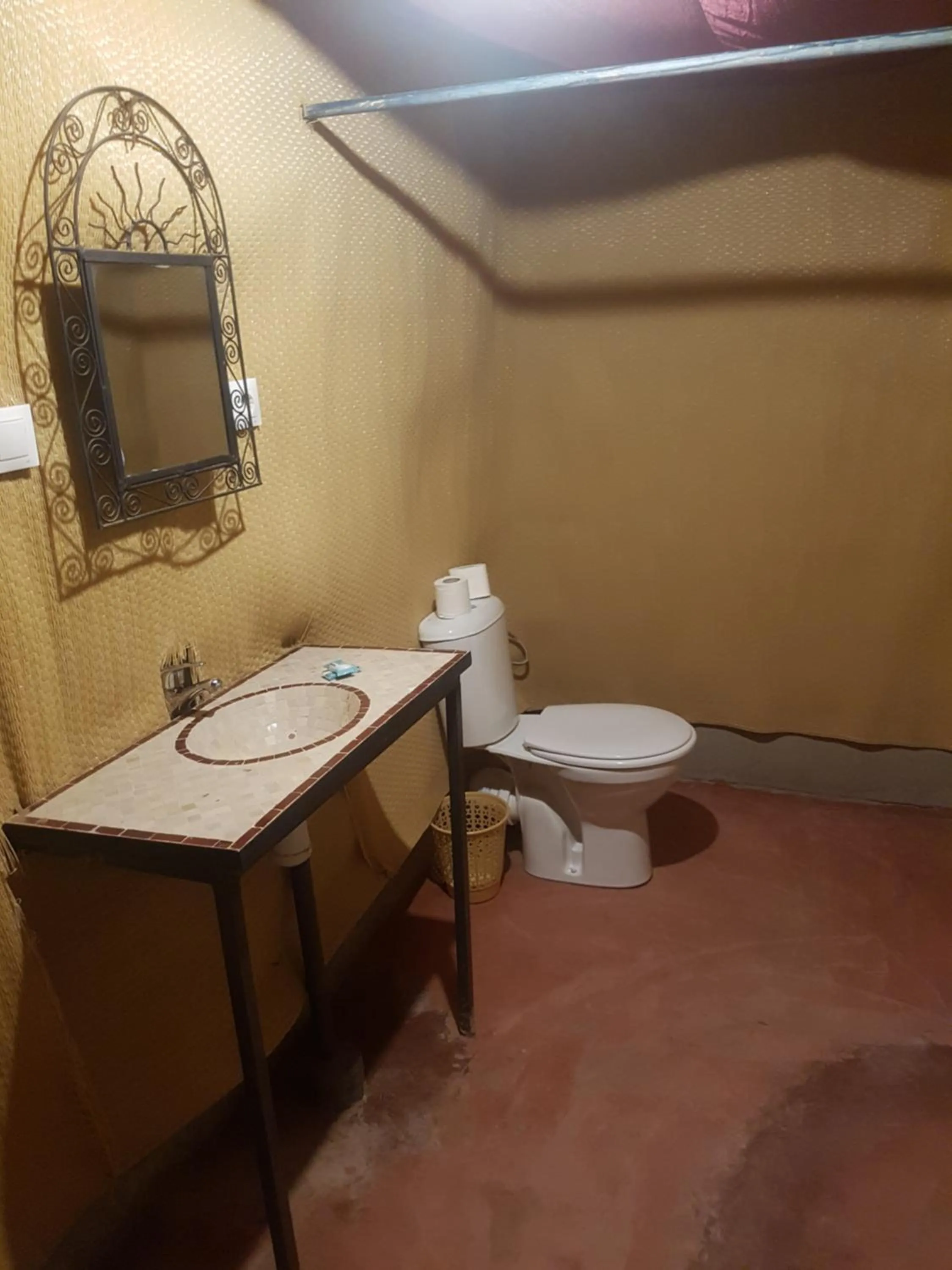 Toilet in Haven La Chance Desert Hotel