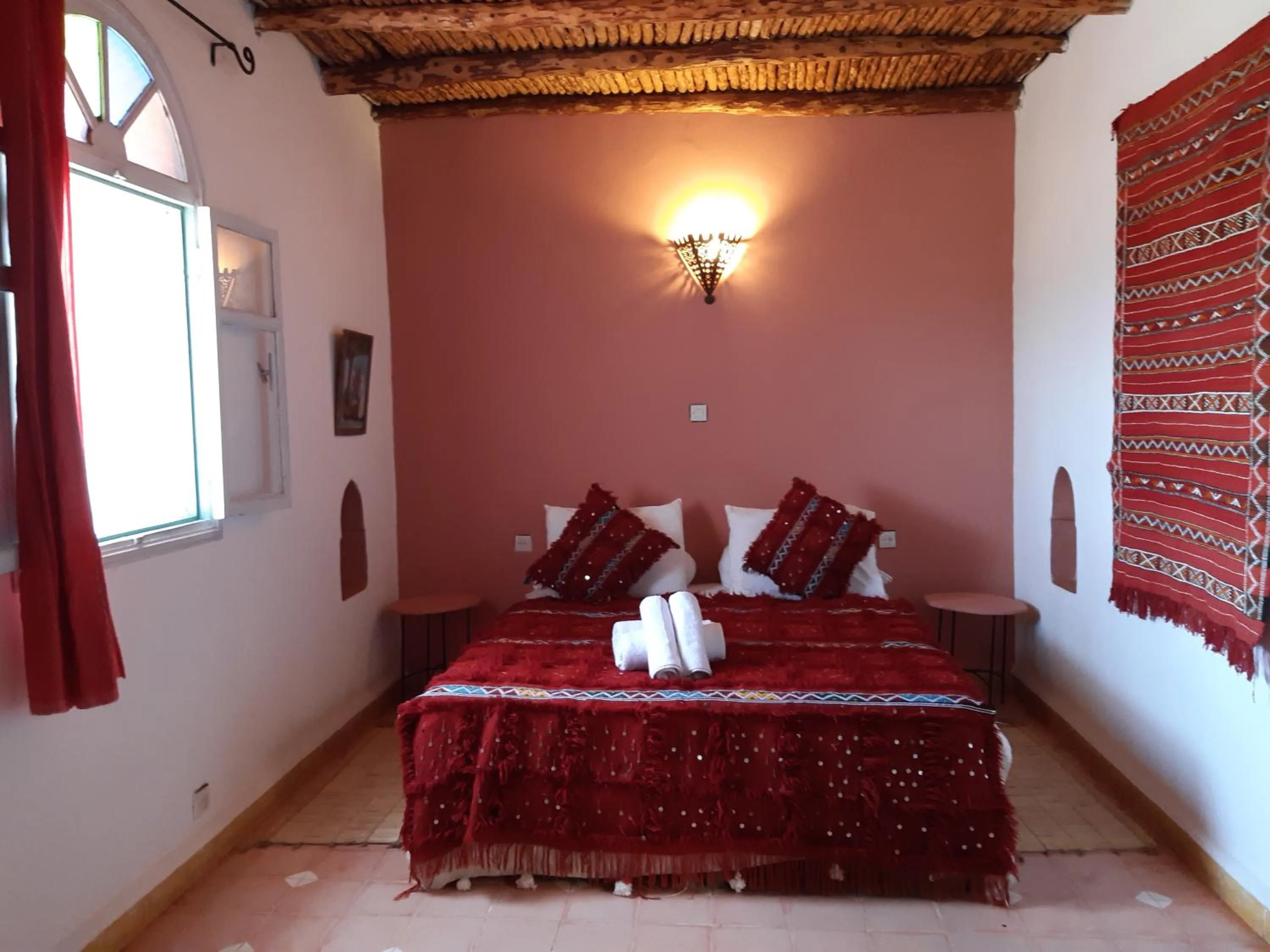 Bed in Riad Douar Des Oliviers