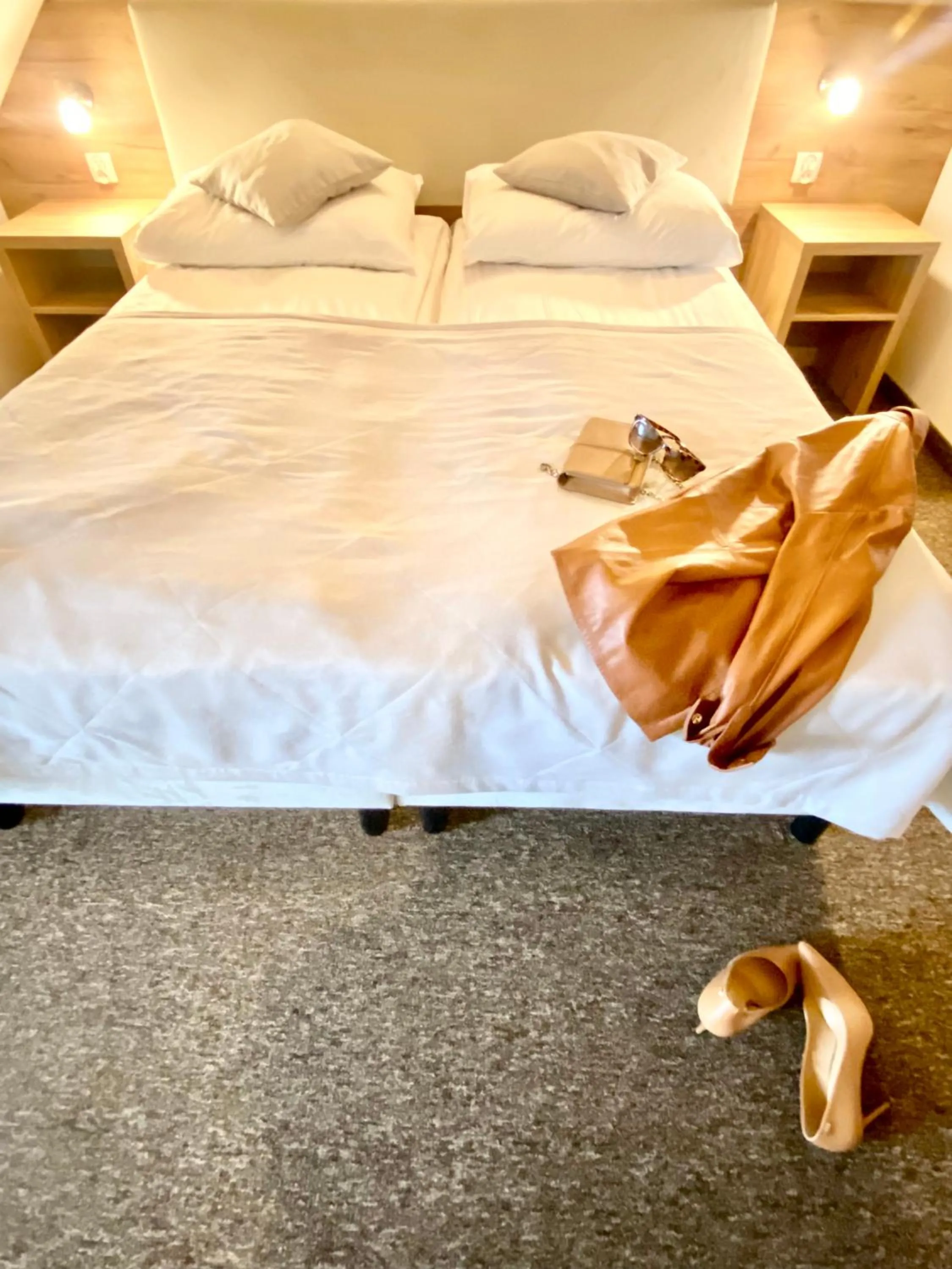 Bed in ZAJAZD BIAŁCZAŃSKI Dom Wypoczynkowy Restauracja blisko Stoków Narciarskich