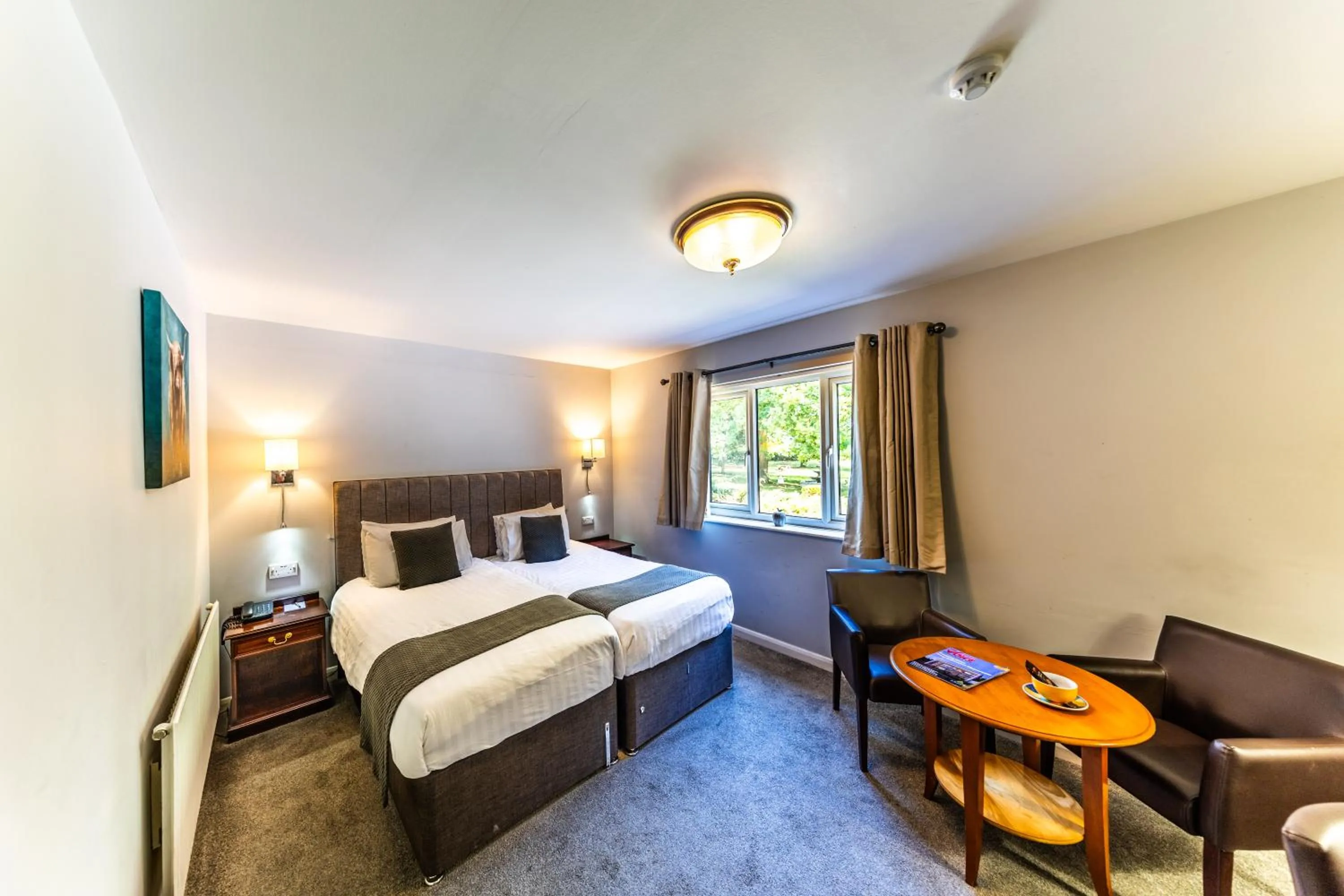 Bed in The Boars Head Hotel