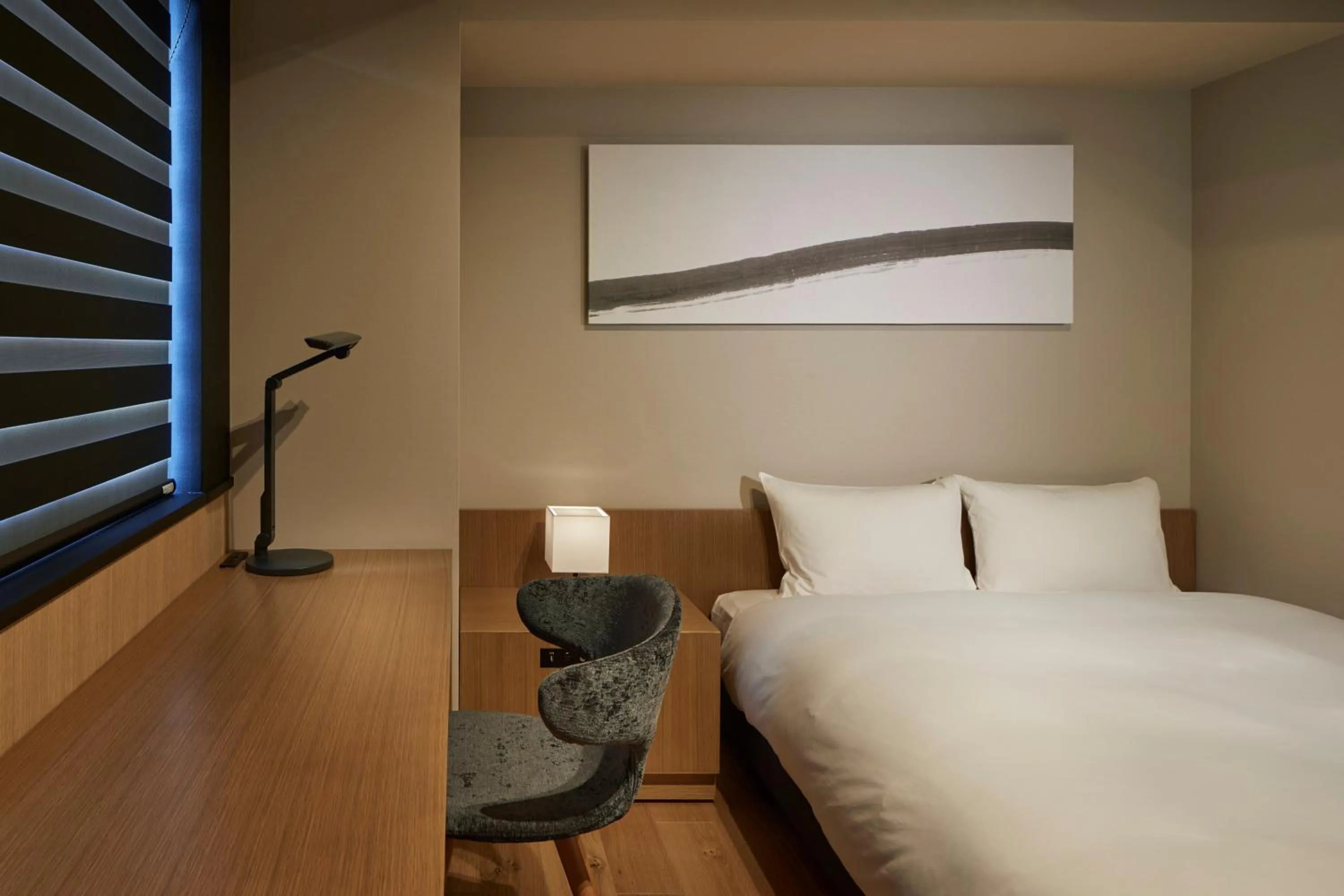 Bed in HATAGO INN Fukushima Hirono