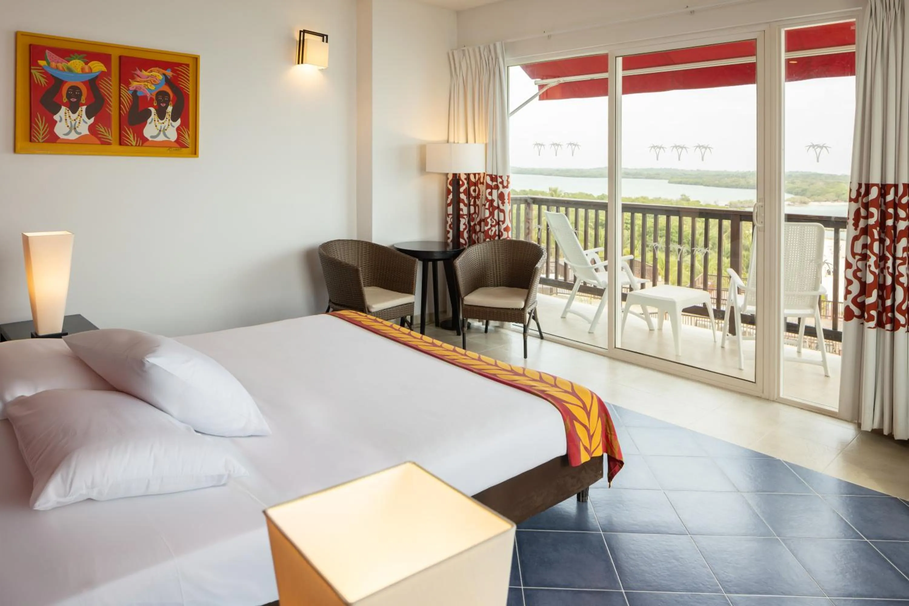 Bed in Decameron Barú - All Inclusive