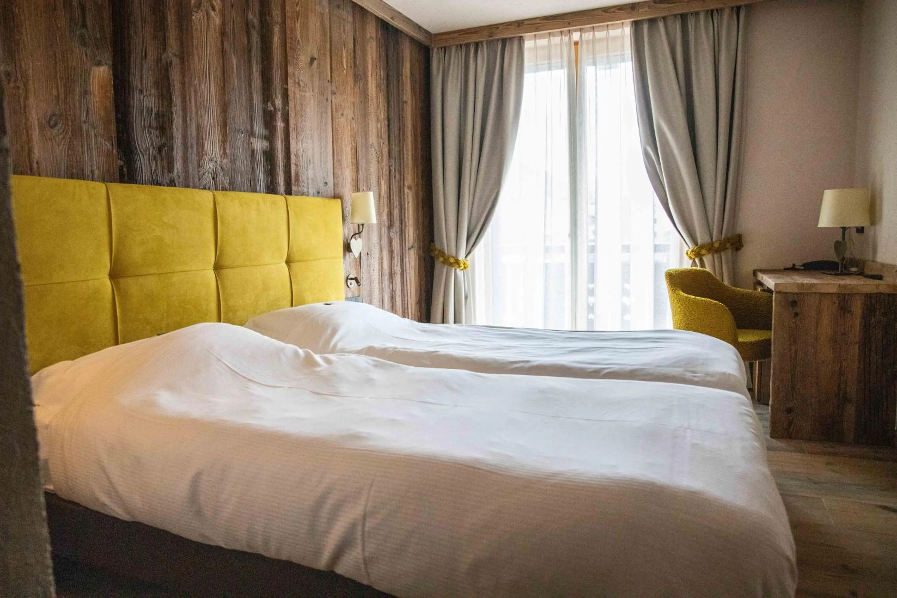 Bed in Hotel La Montanina