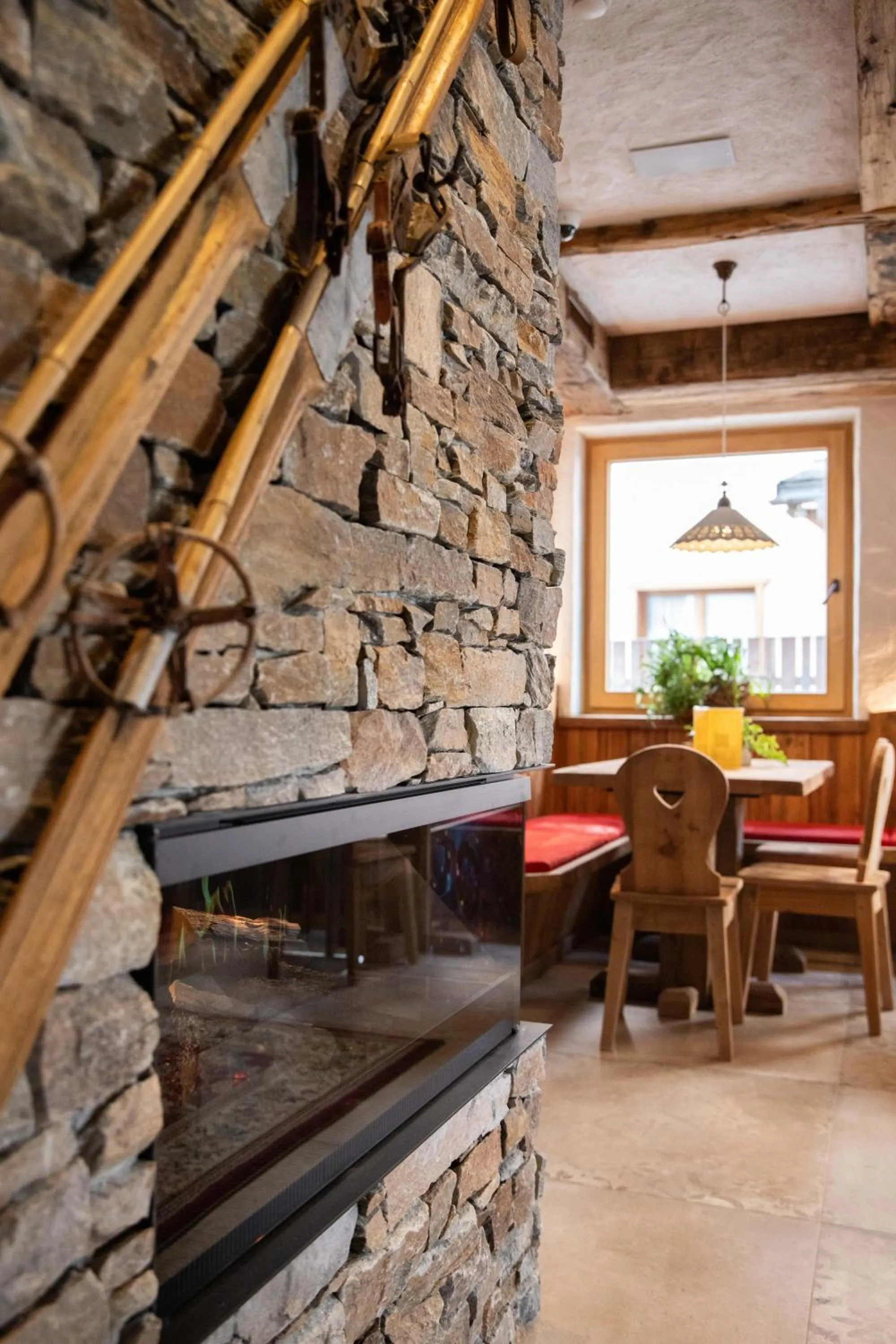 Seating area in Hotel La Montanina