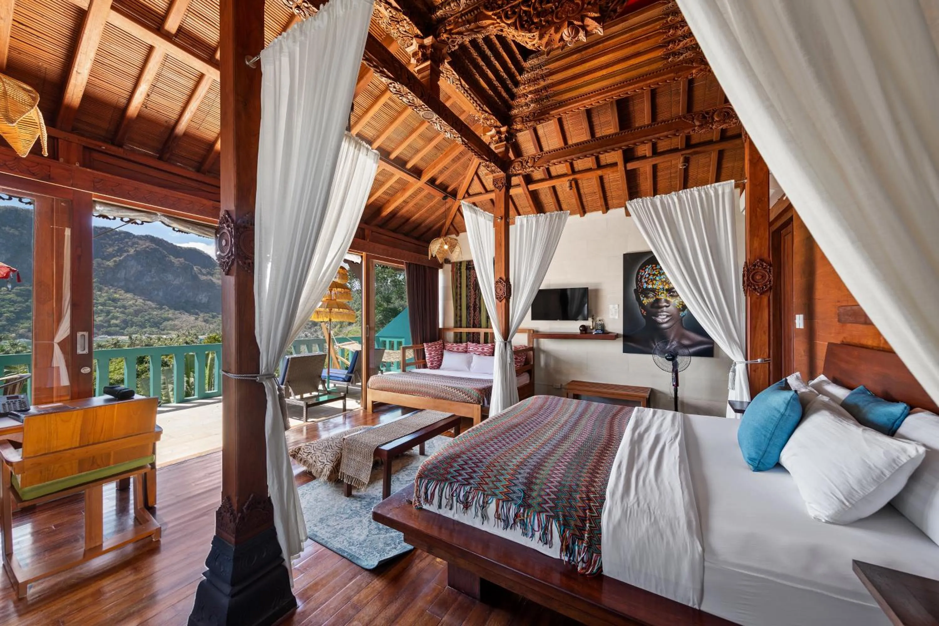 Bedroom, Bed in Karuna El Nido Villas