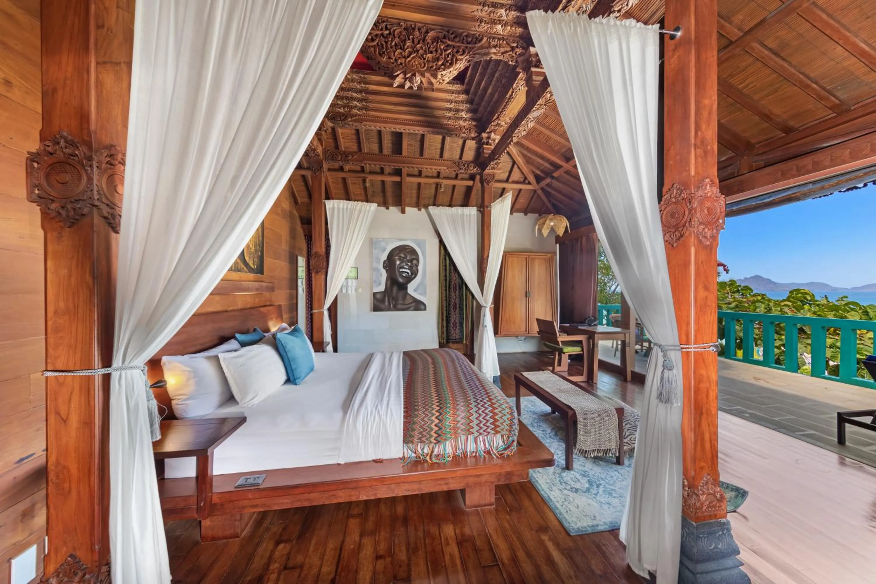 Bedroom, Bed in Karuna El Nido Villas