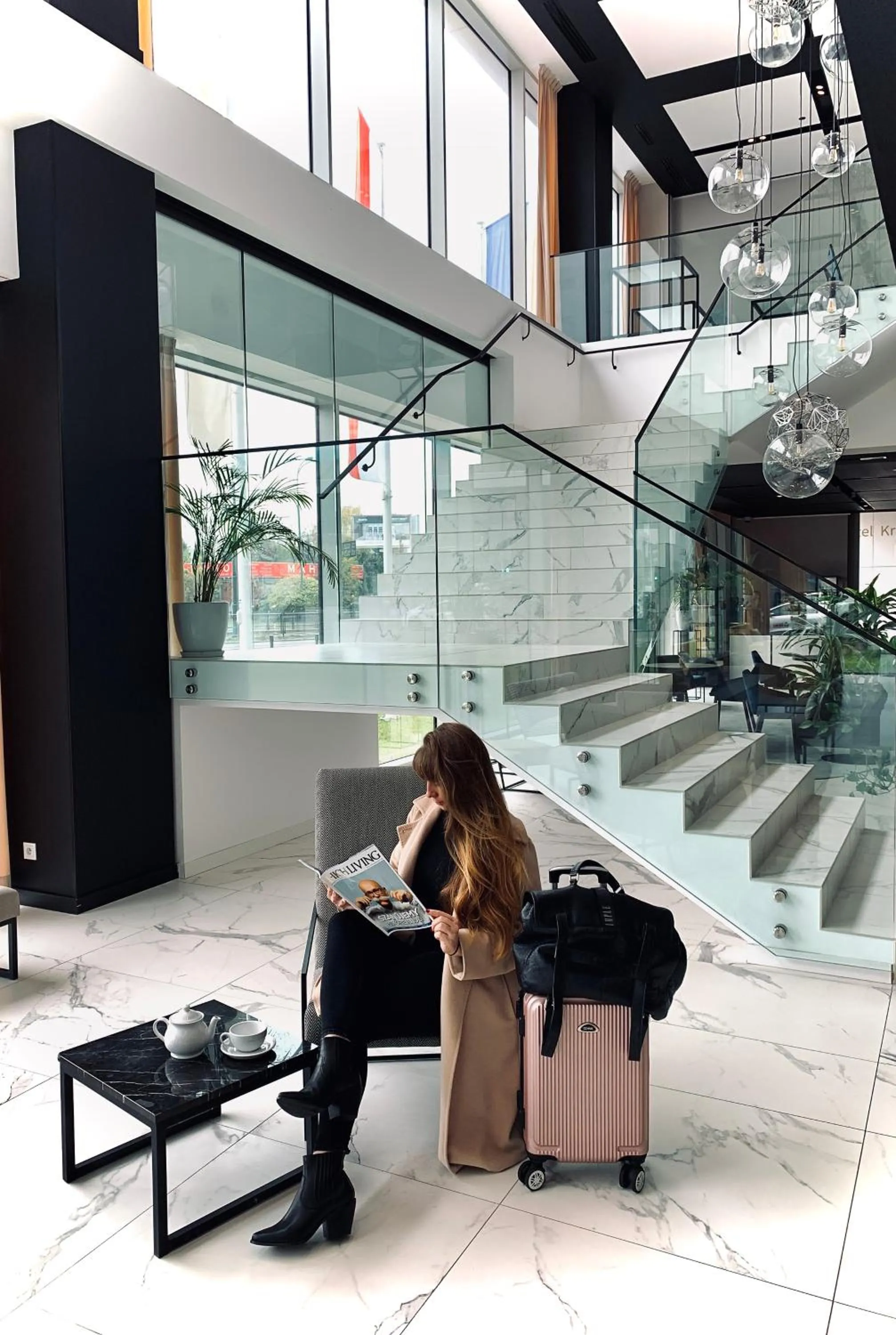 Lobby or reception in Arche Hotel Krakowska