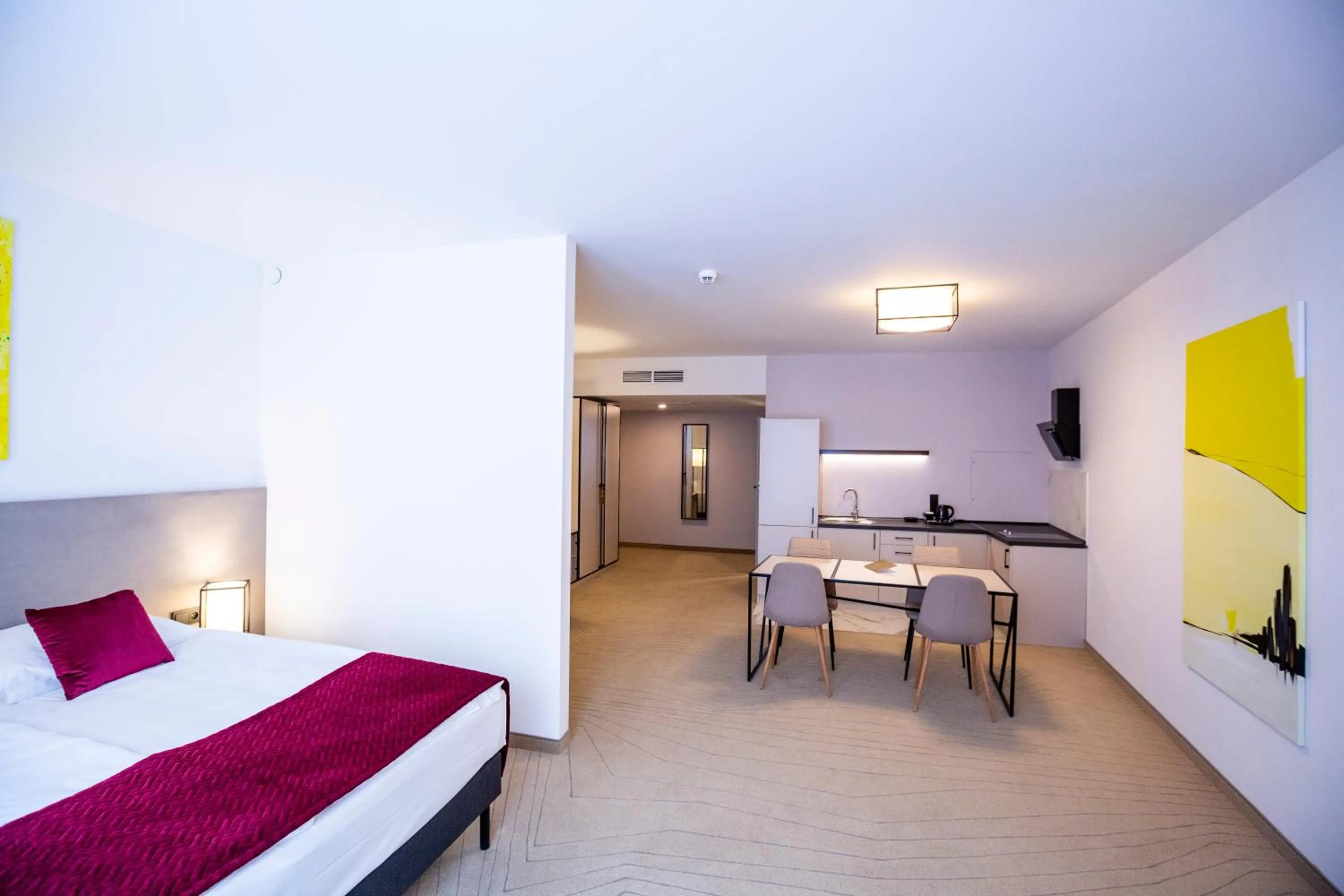 Photo of the whole room, Bed in Arche Hotel Krakowska