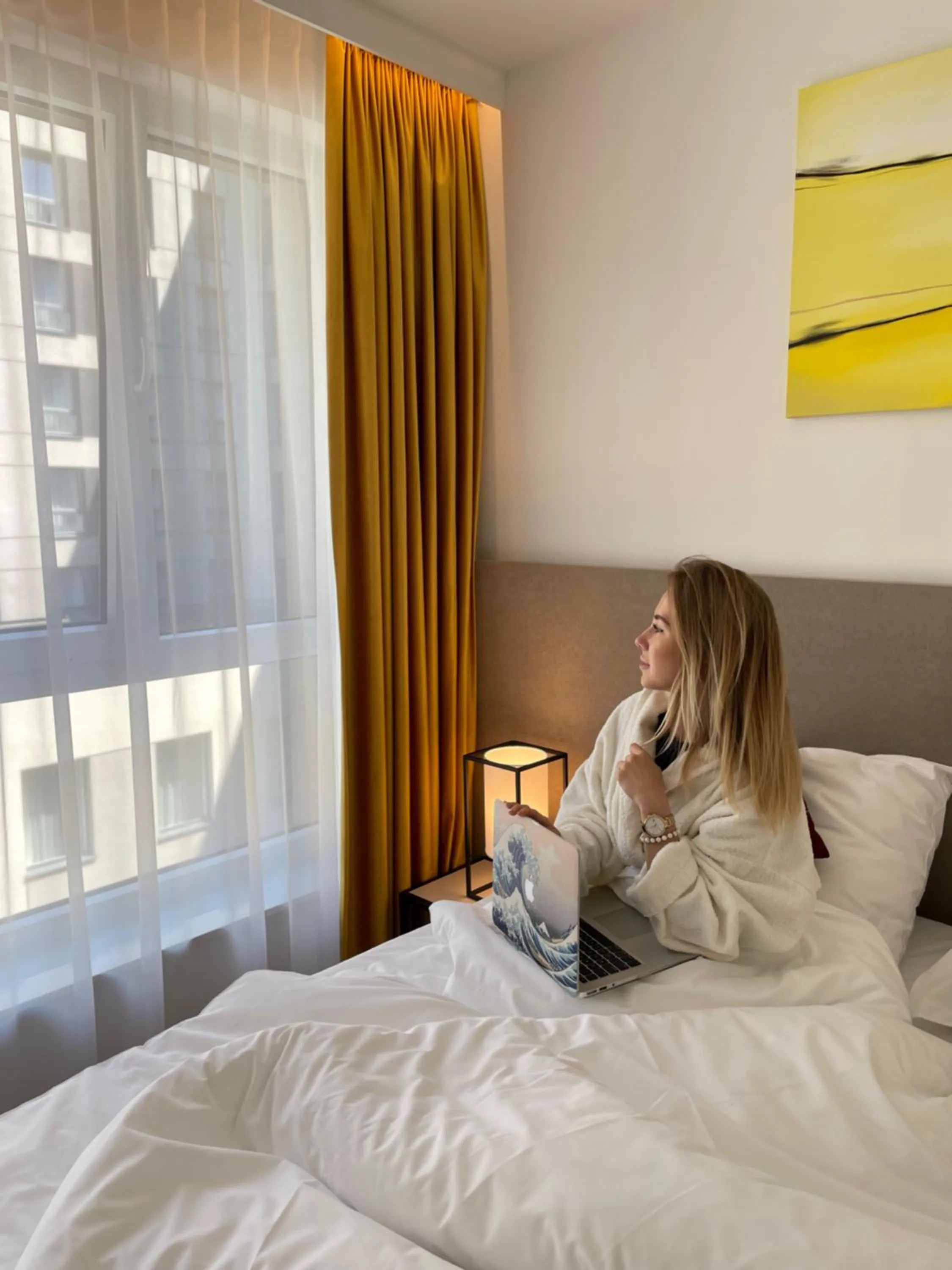 People, Bed in Arche Hotel Krakowska