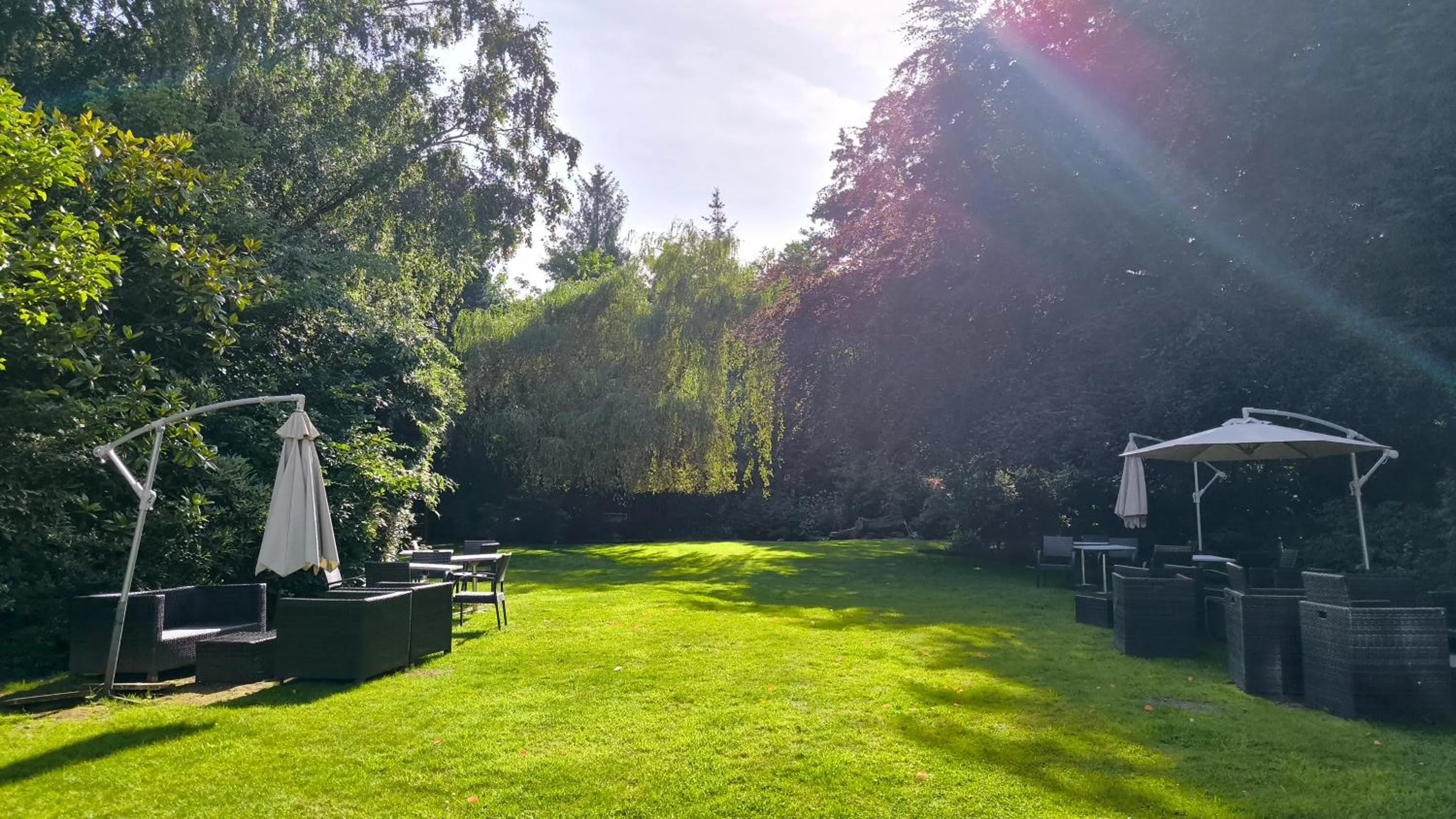 Garden in Brook Hall Hotel