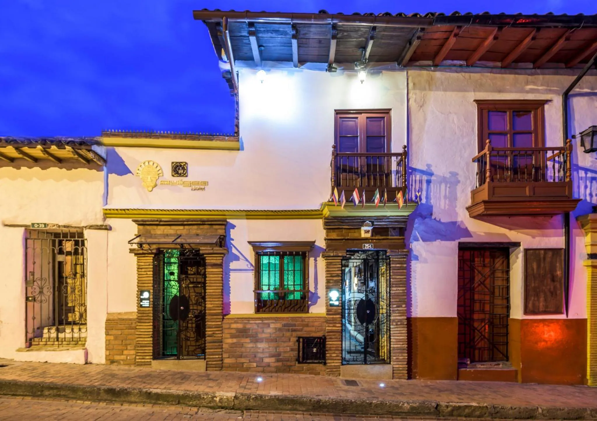 Property building in Hotel Muisca