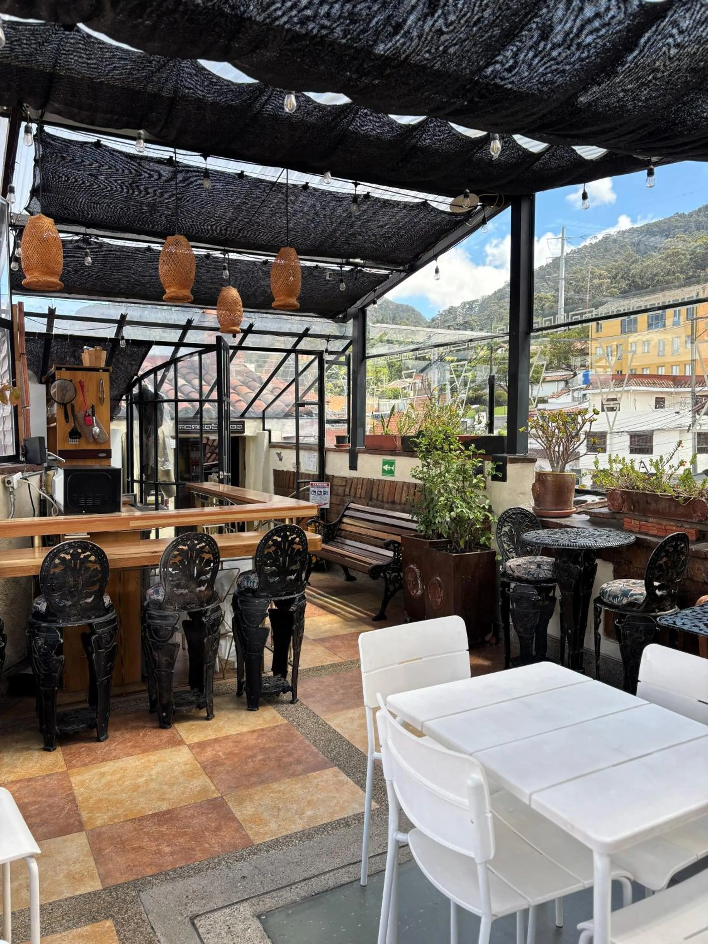 Balcony/Terrace in Hotel Muisca