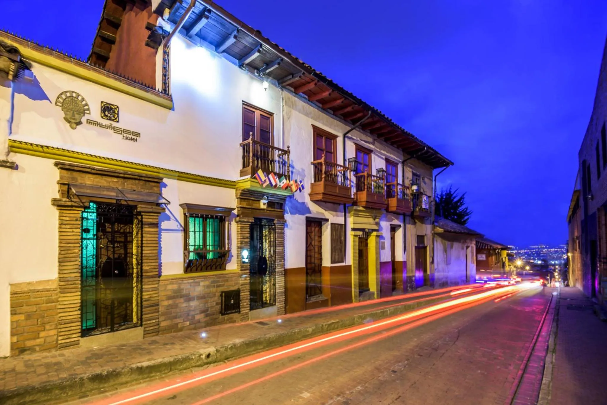 Property building in Hotel Muisca