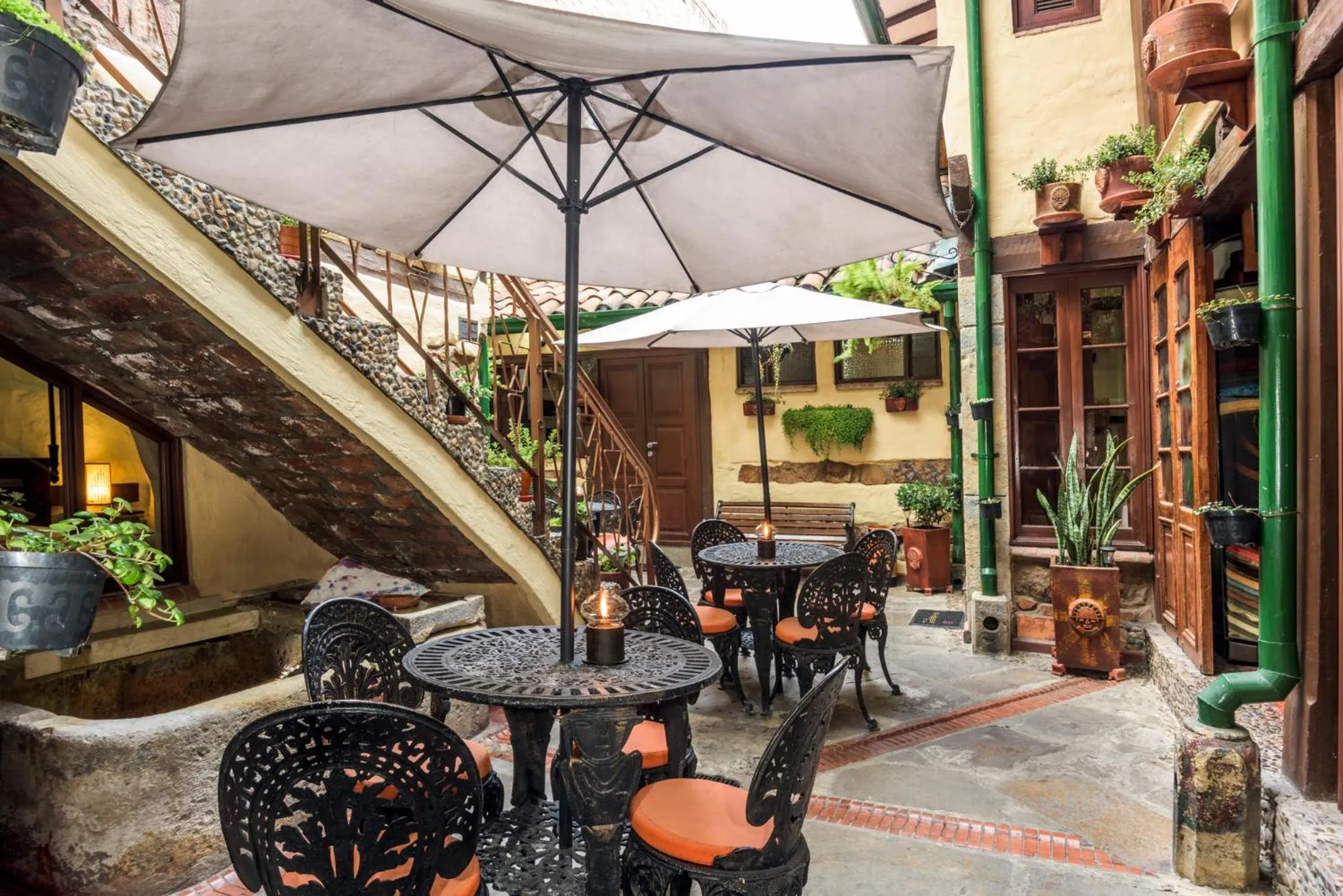 Patio in Hotel Muisca