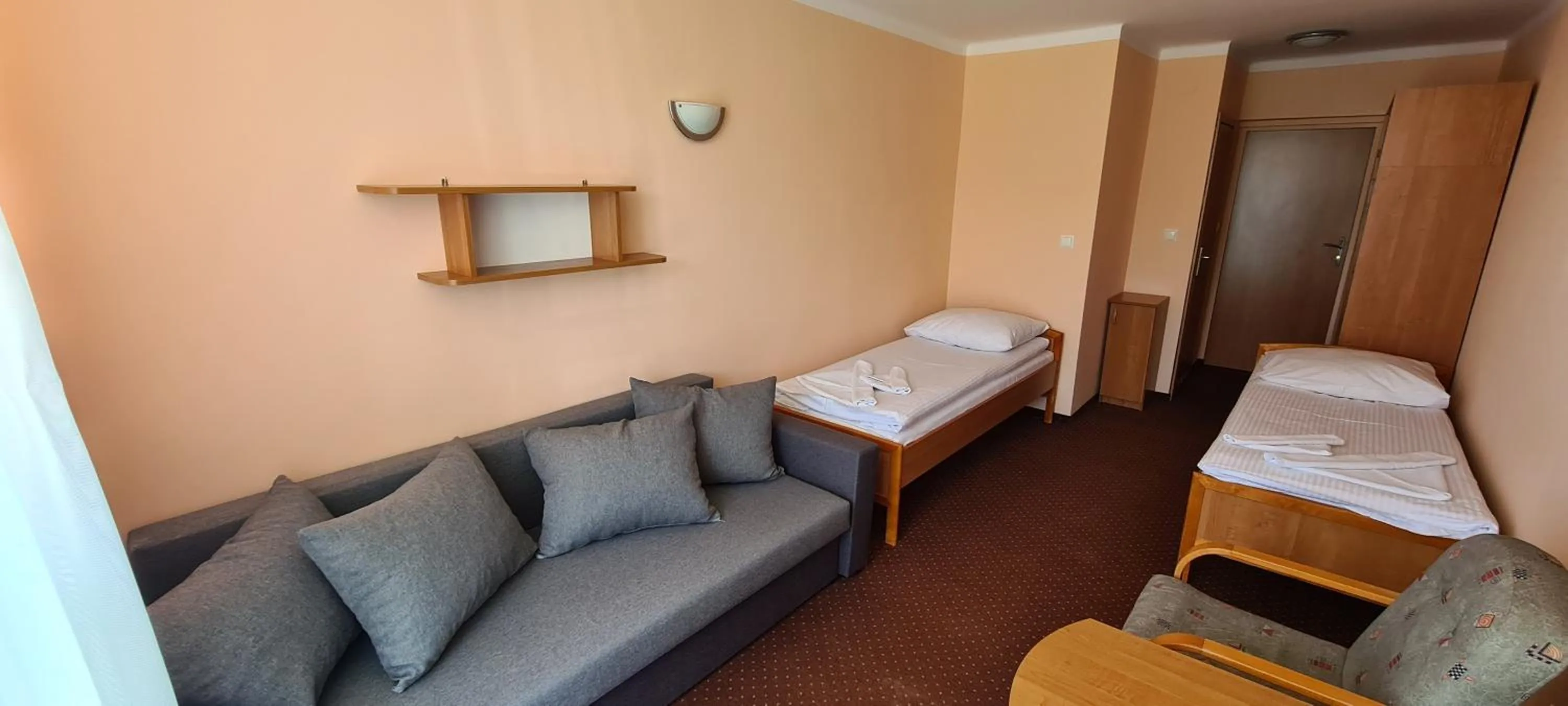 Bed in Ośrodek Wypoczynkowy Gwarek Ustronie Morskie