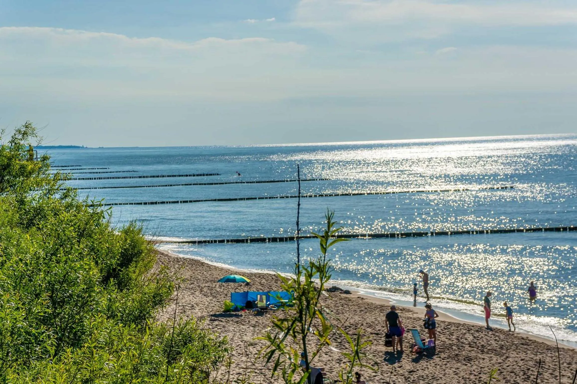 Beach in Ośrodek Wypoczynkowy Gwarek Ustronie Morskie
