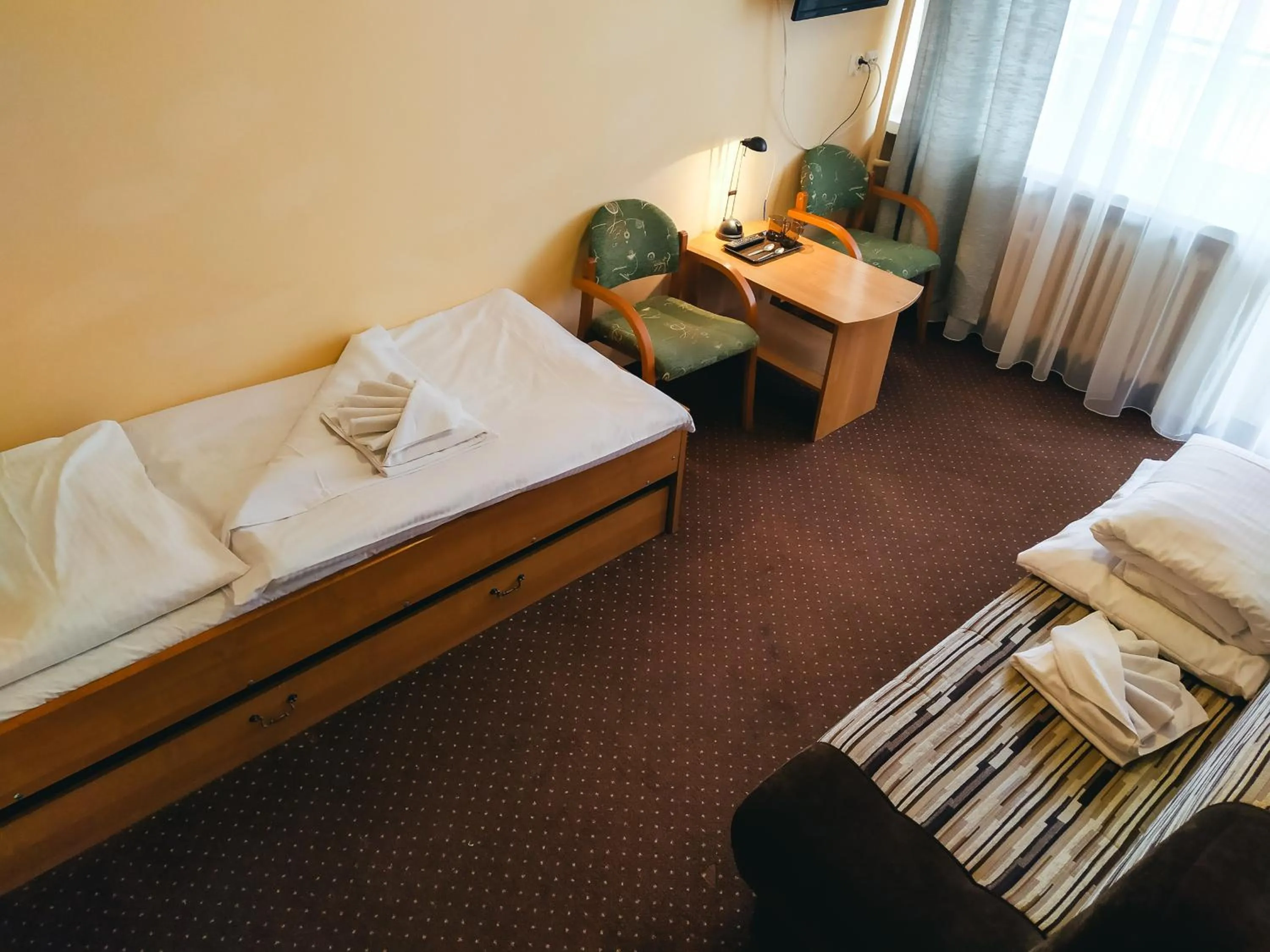 Bed in Ośrodek Wypoczynkowy Gwarek Ustronie Morskie