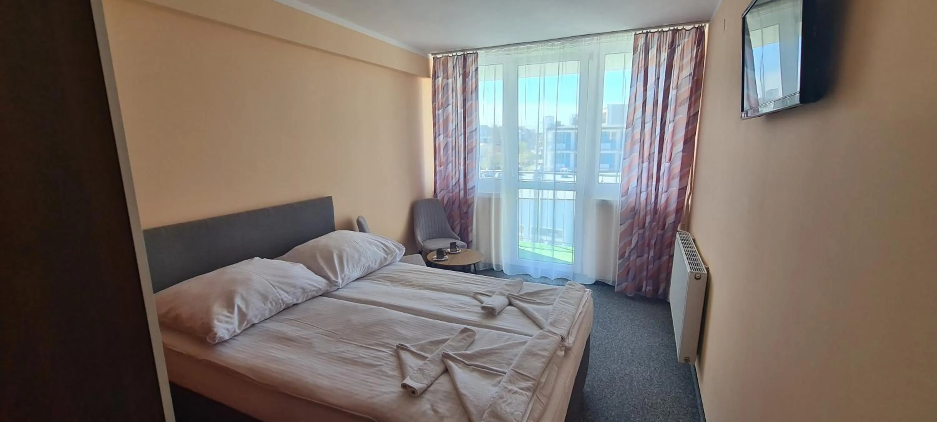 Bed in Ośrodek Wypoczynkowy Gwarek Ustronie Morskie