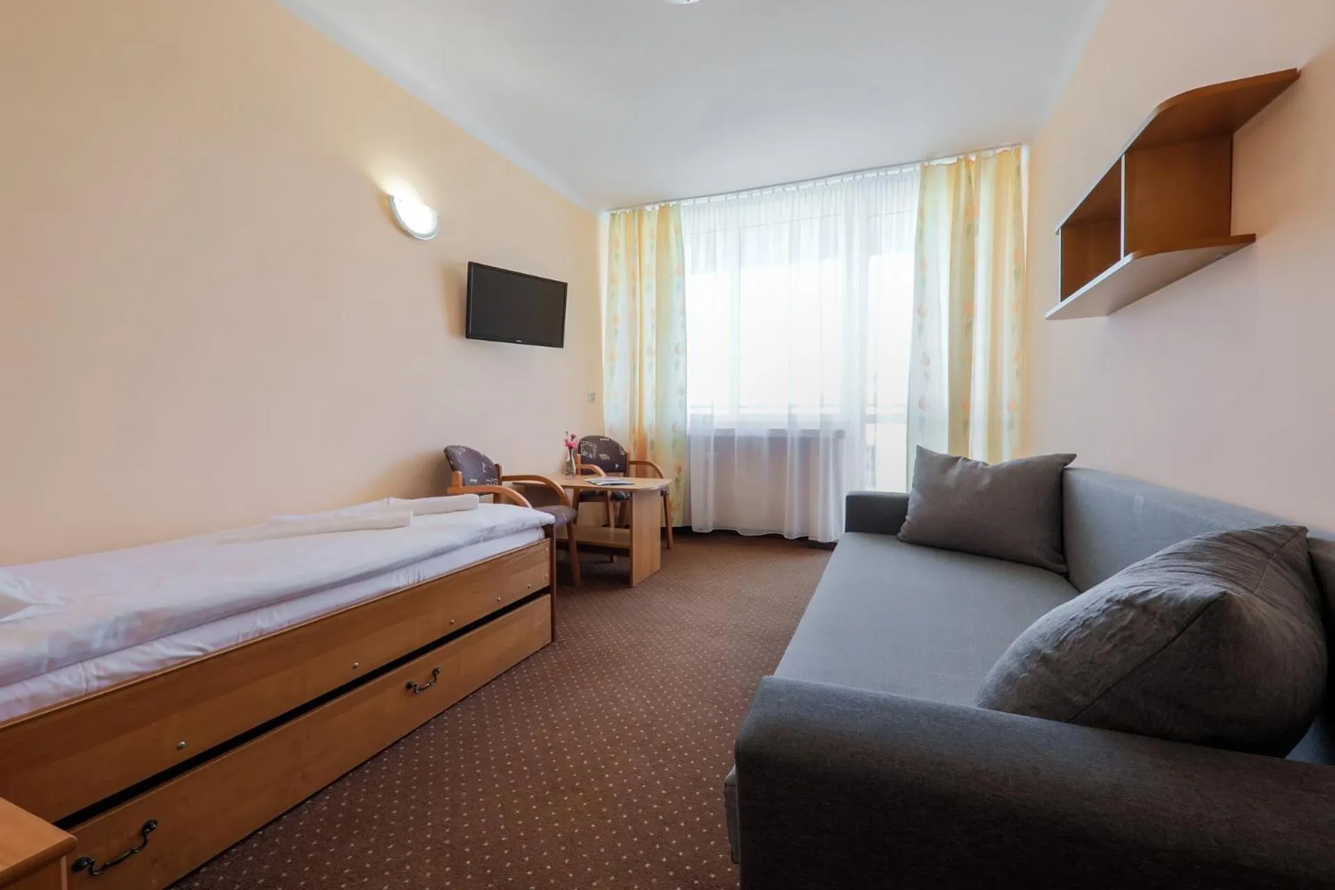 Photo of the whole room, Bed in Ośrodek Wypoczynkowy Gwarek Ustronie Morskie