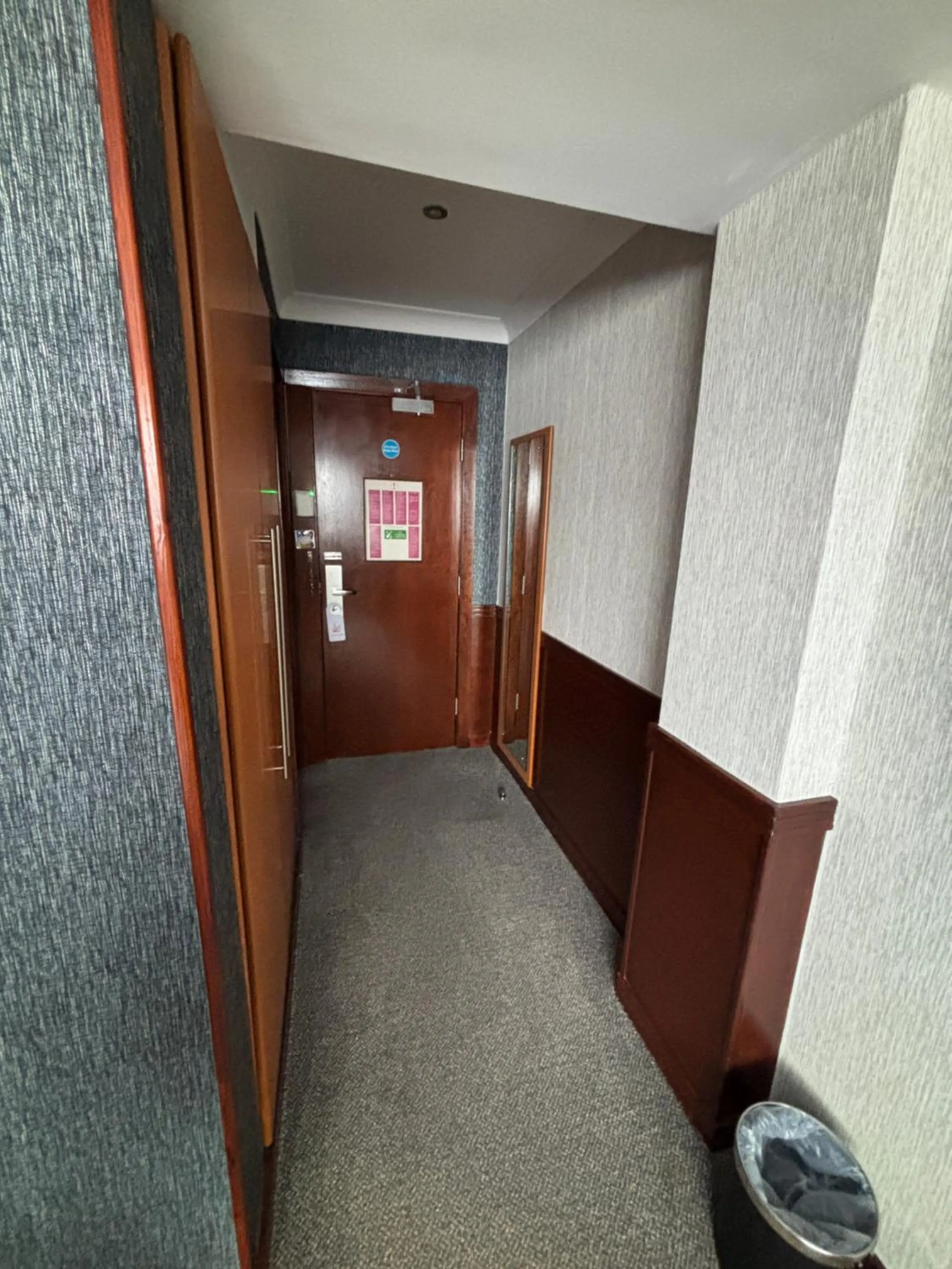 Bedroom in The Liner at Liverpool