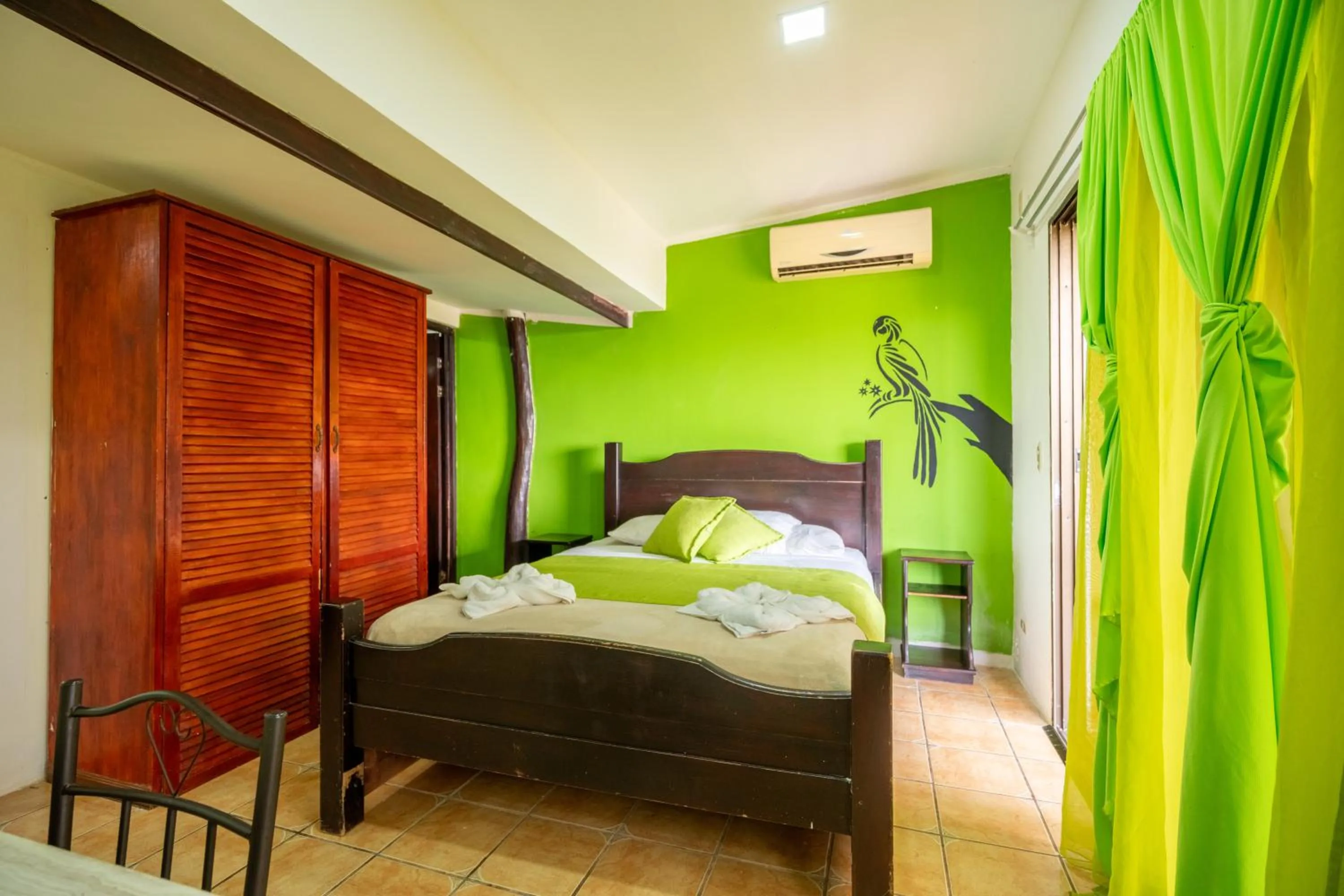 Bedroom, Bed in Adventure Park & Hotel Vista Golfo