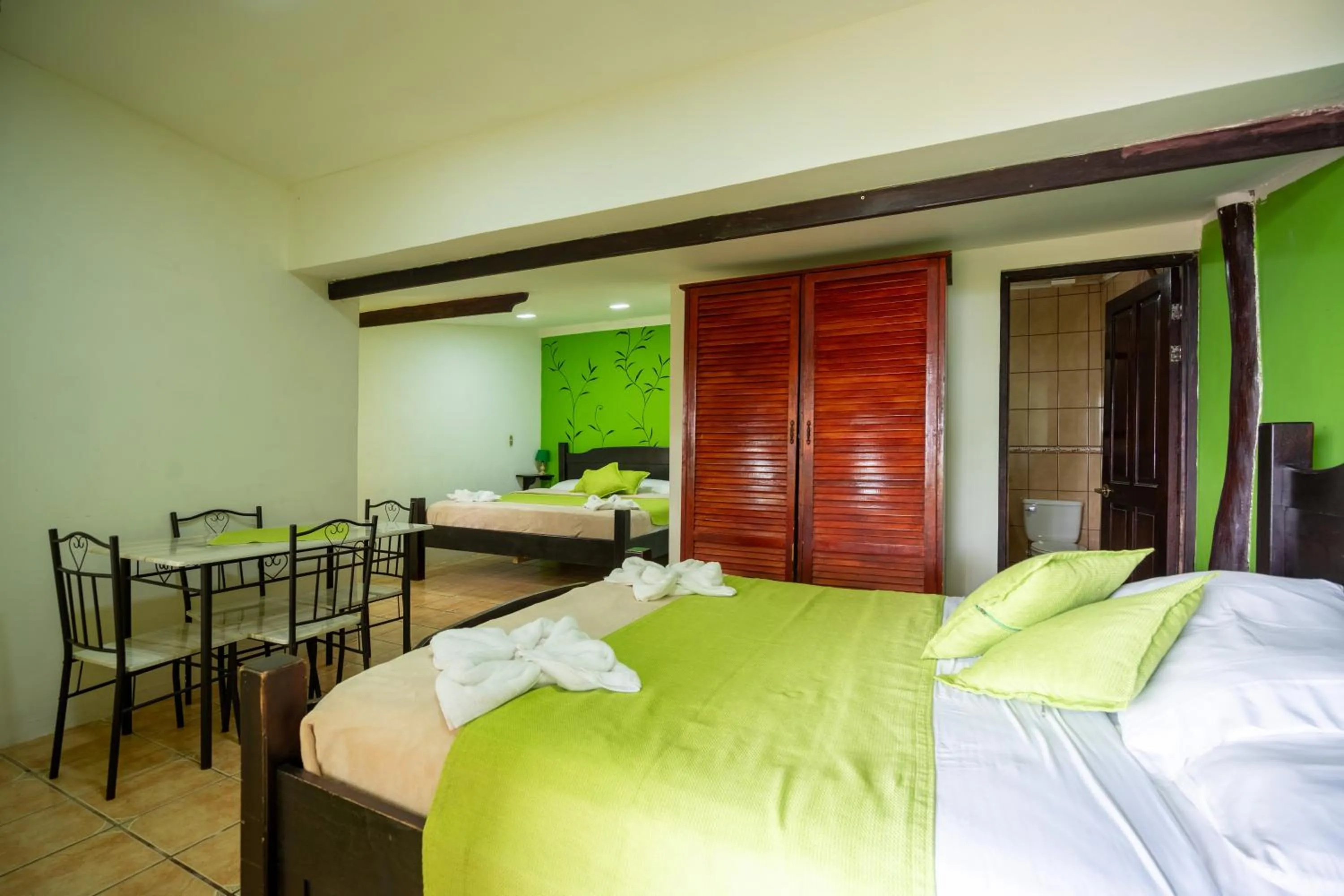 Bedroom, Bed in Adventure Park & Hotel Vista Golfo