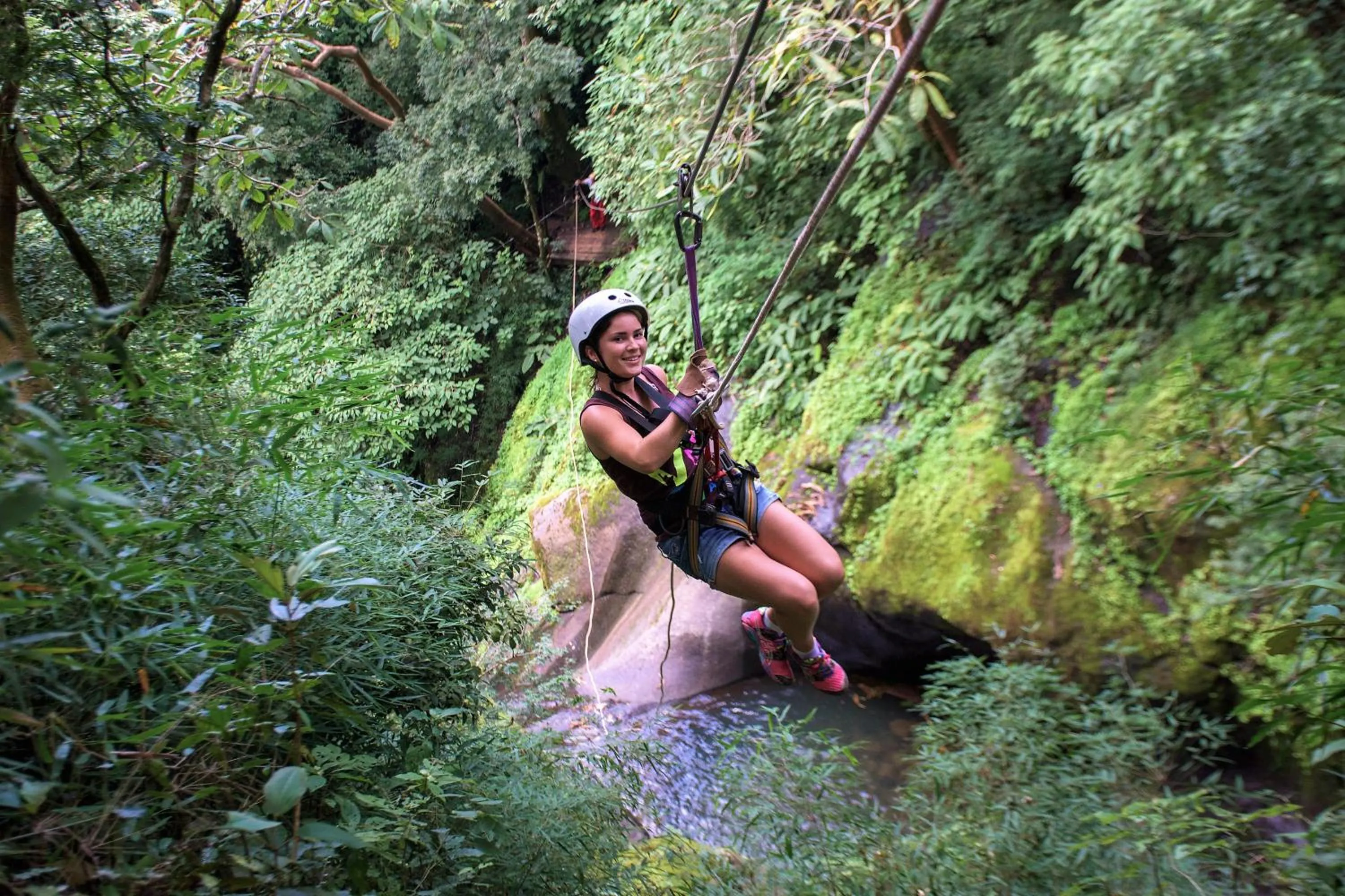 People in Adventure Park & Hotel Vista Golfo