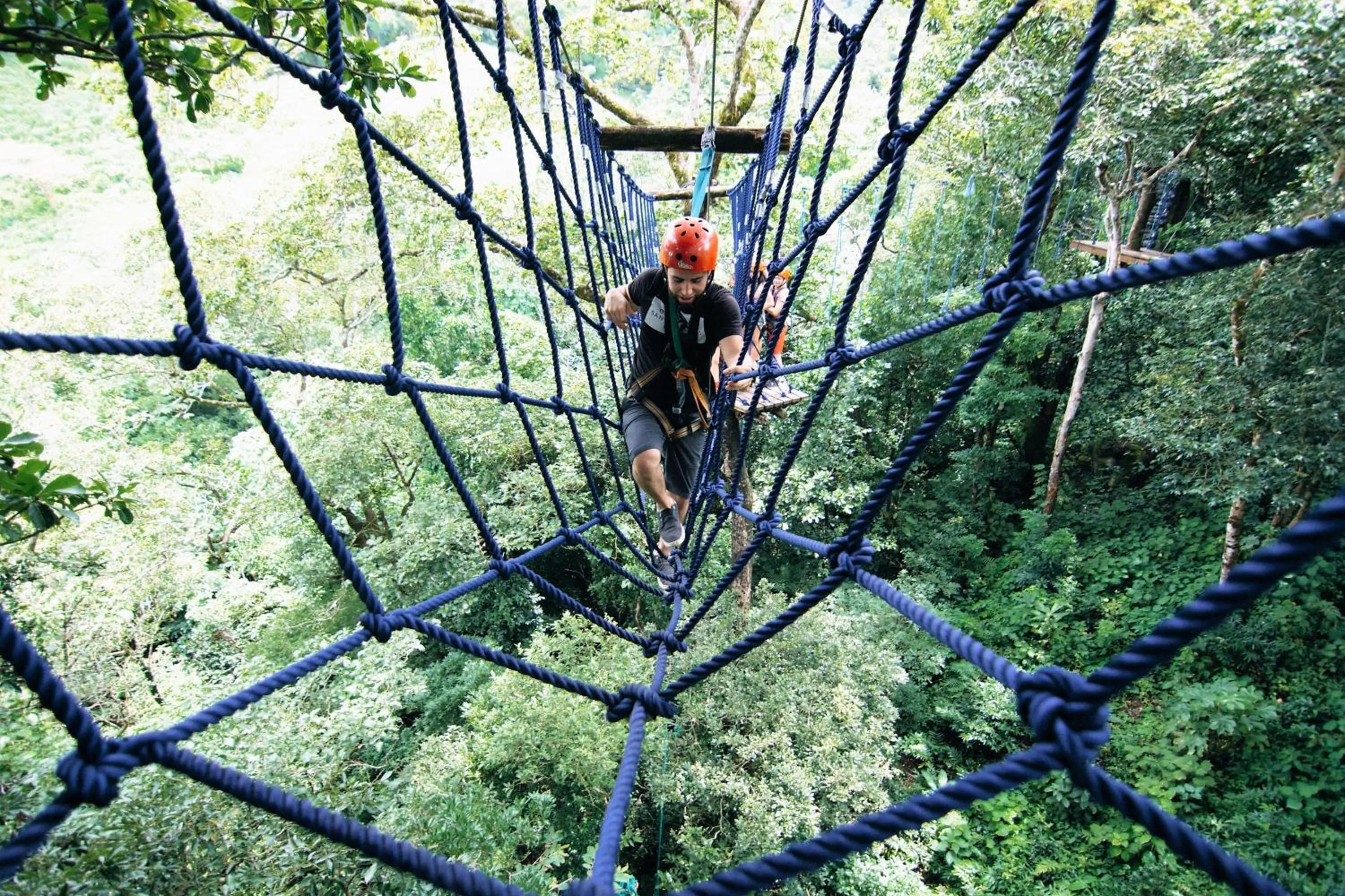 People in Adventure Park & Hotel Vista Golfo