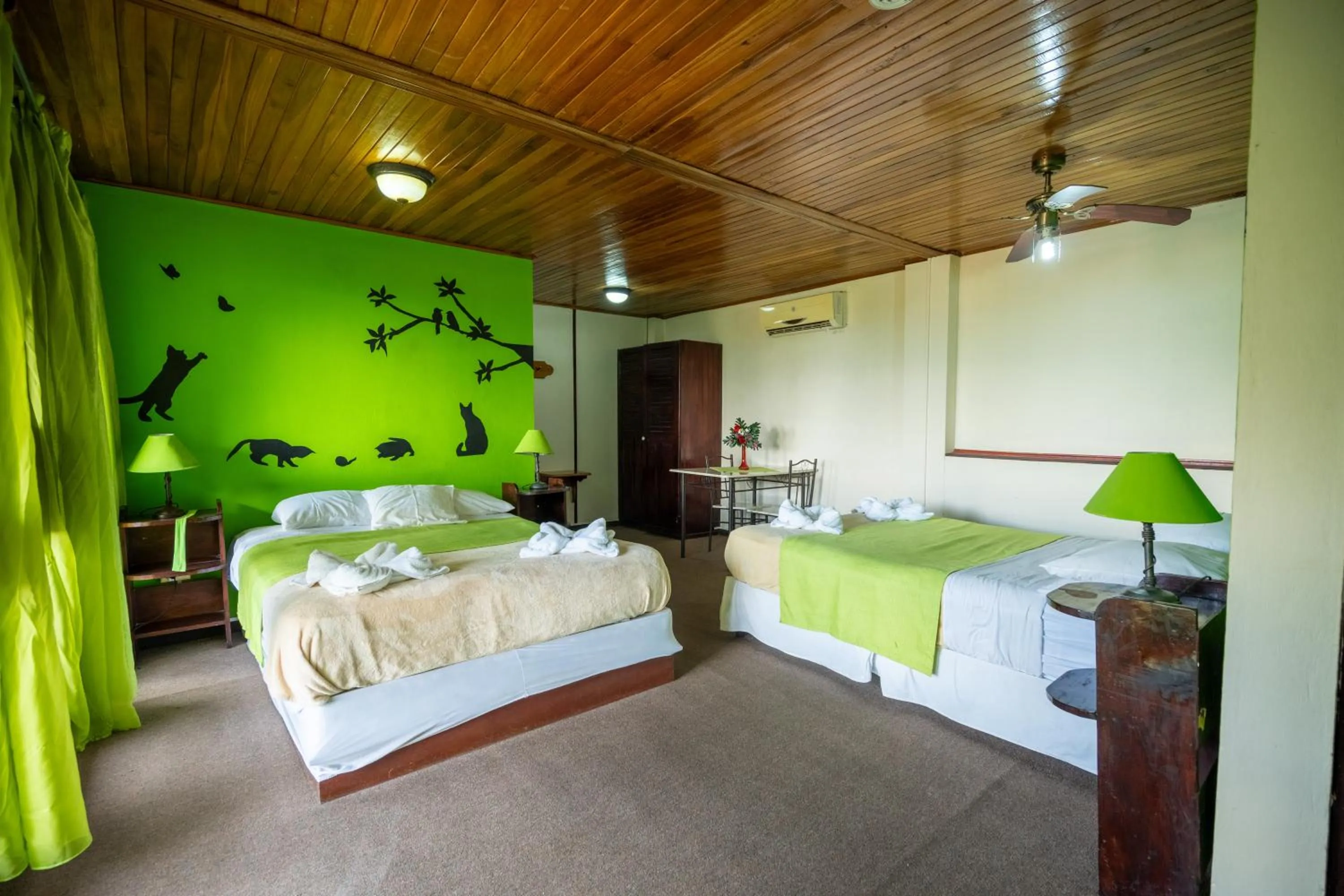 Bedroom, Bed in Adventure Park & Hotel Vista Golfo