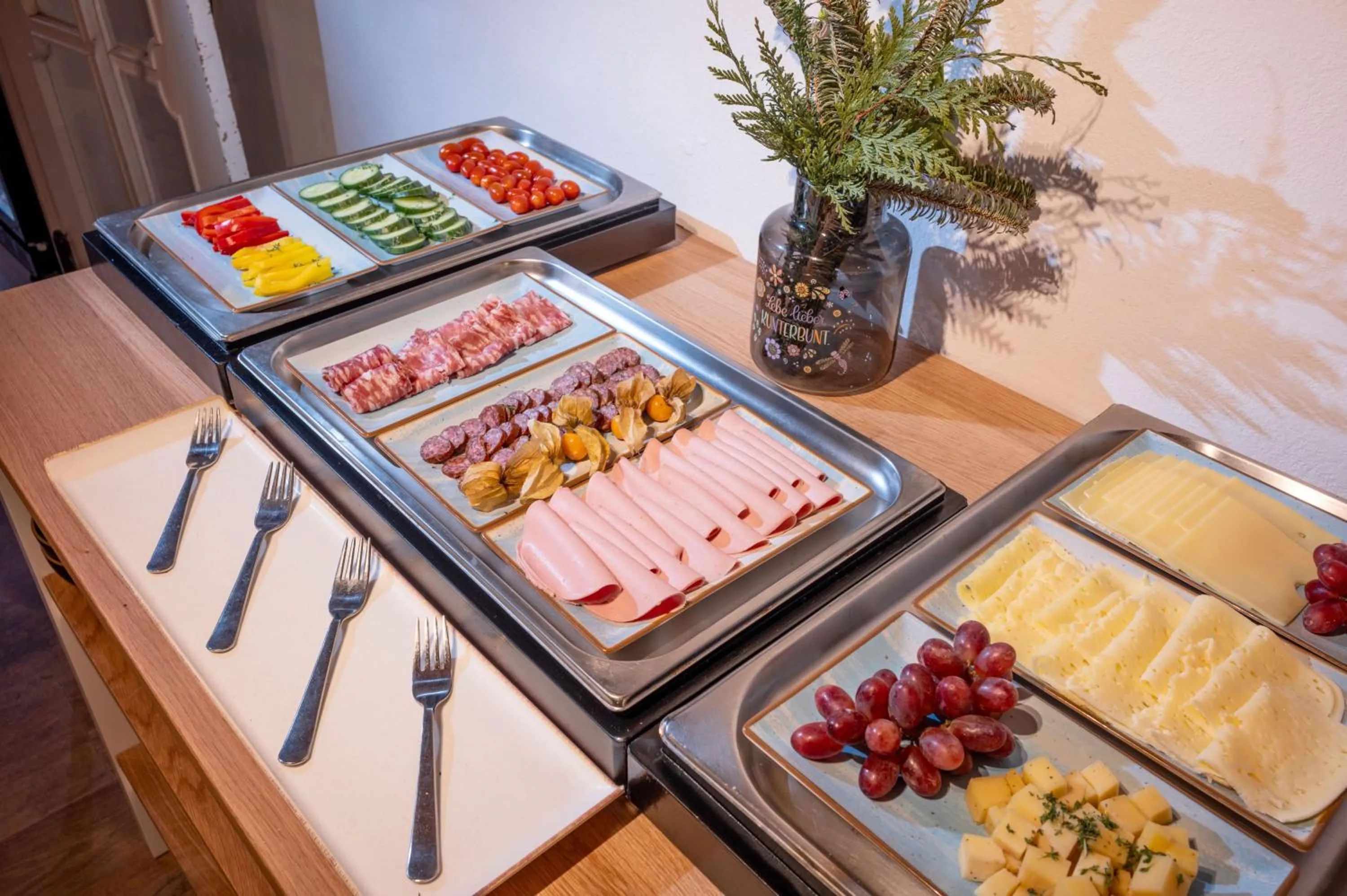 Buffet breakfast in Berg'k'hof Kaisertal - Alpine Hideaway