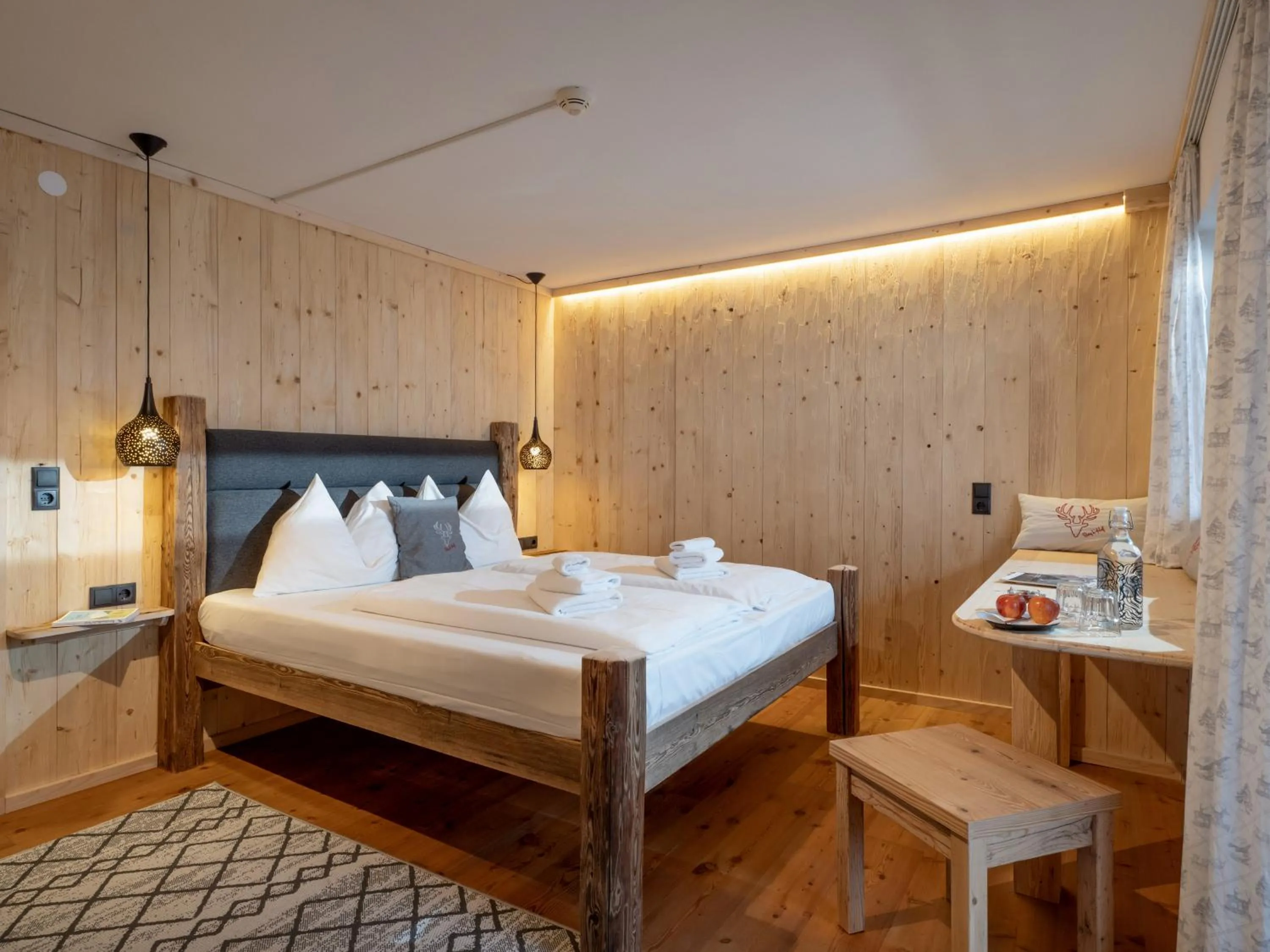 Photo of the whole room, Bed in Berg'k'hof Kaisertal - Alpine Hideaway