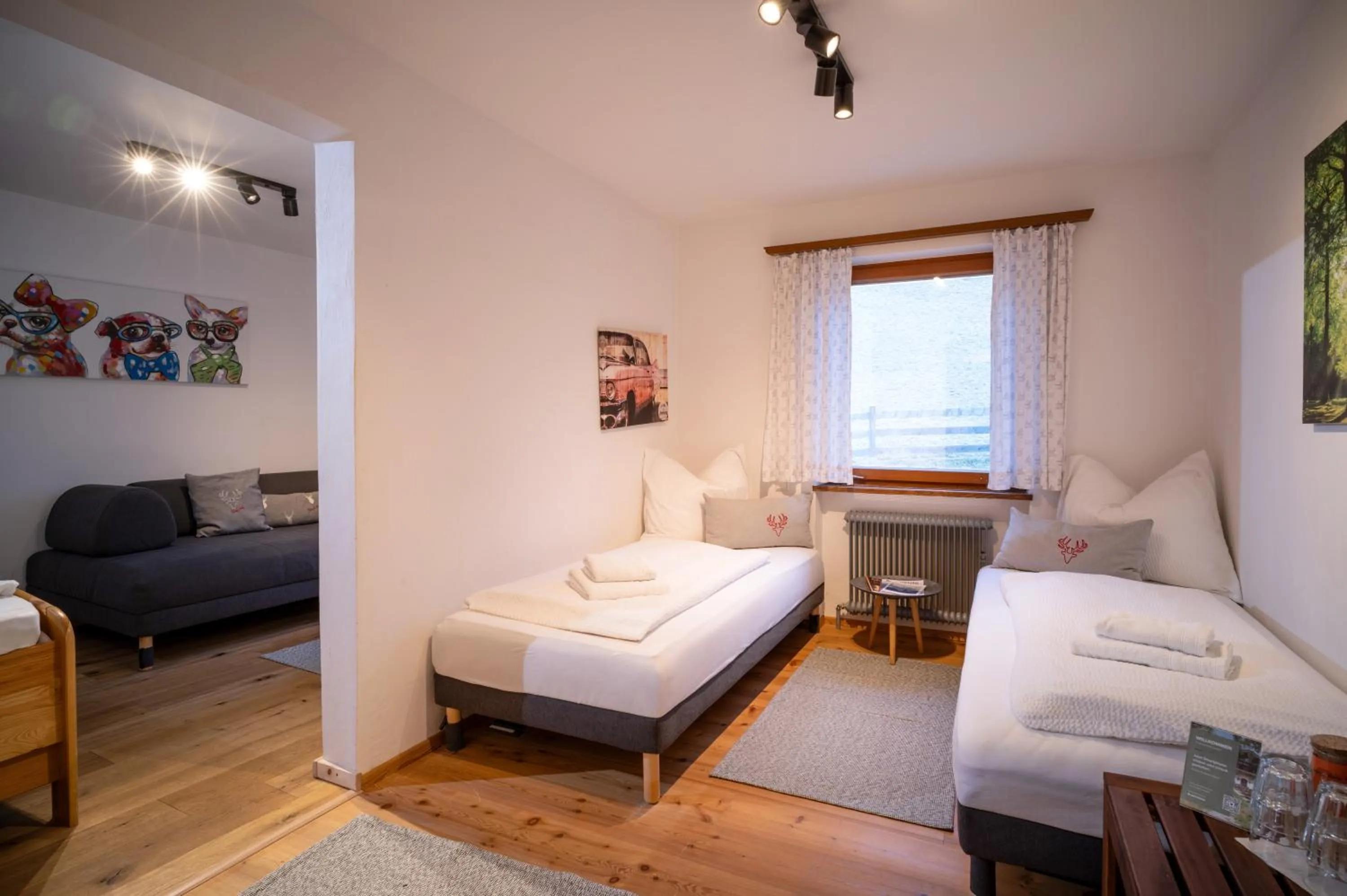 Bed in Berg'k'hof Kaisertal - Alpine Hideaway