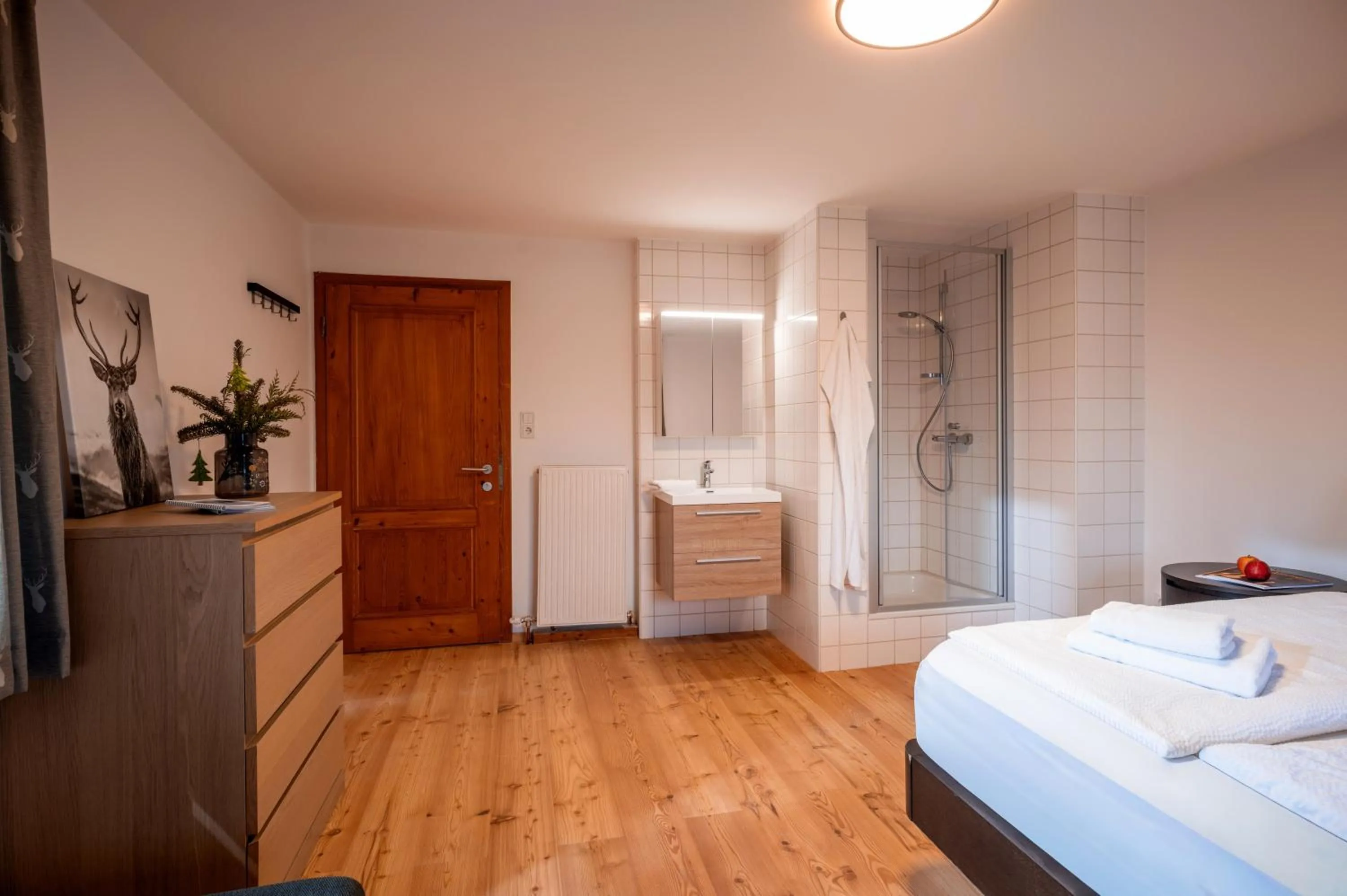 Bed in Berg'k'hof Kaisertal - Alpine Hideaway