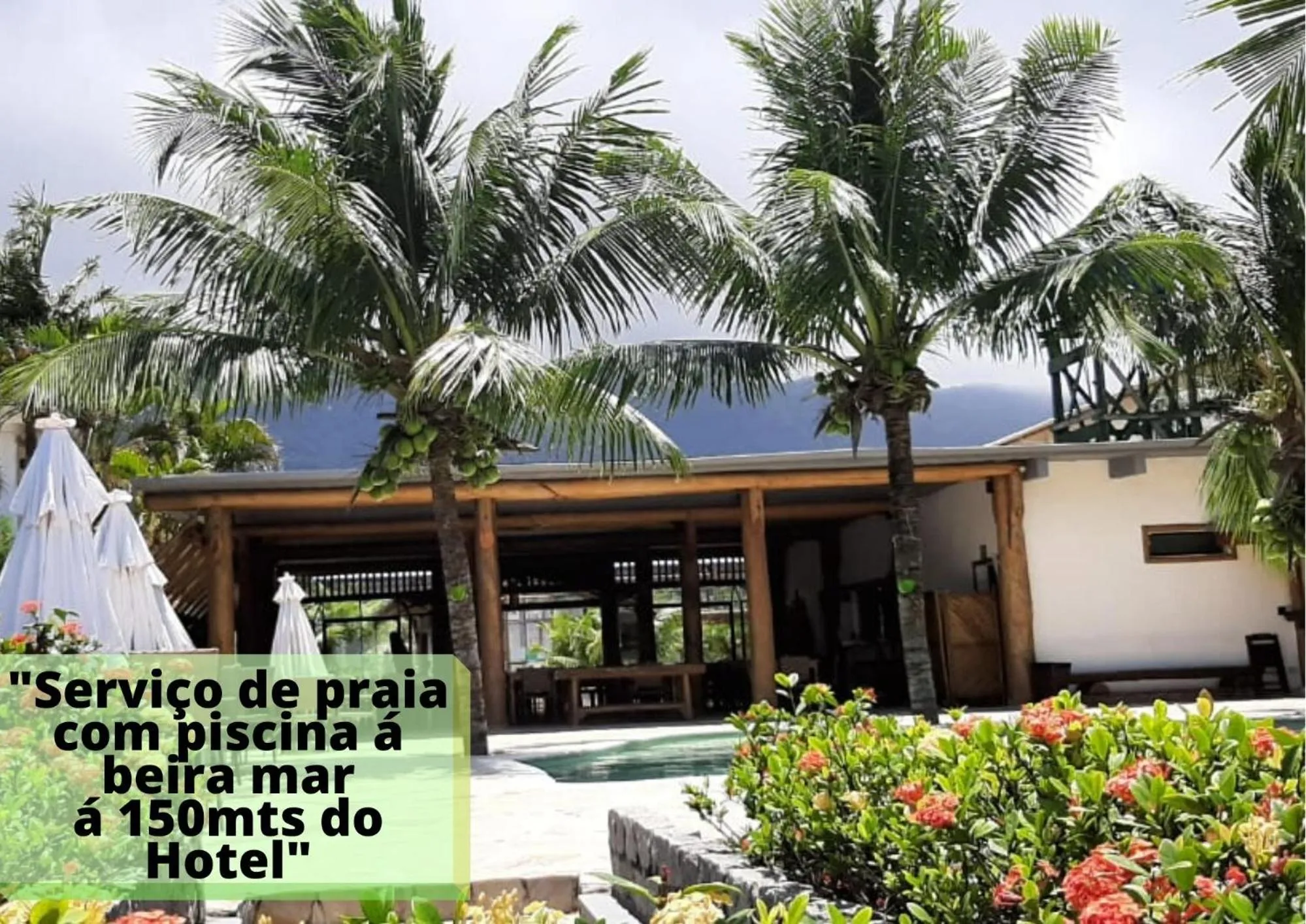 Beach in Amoreiras Hotel Pousada