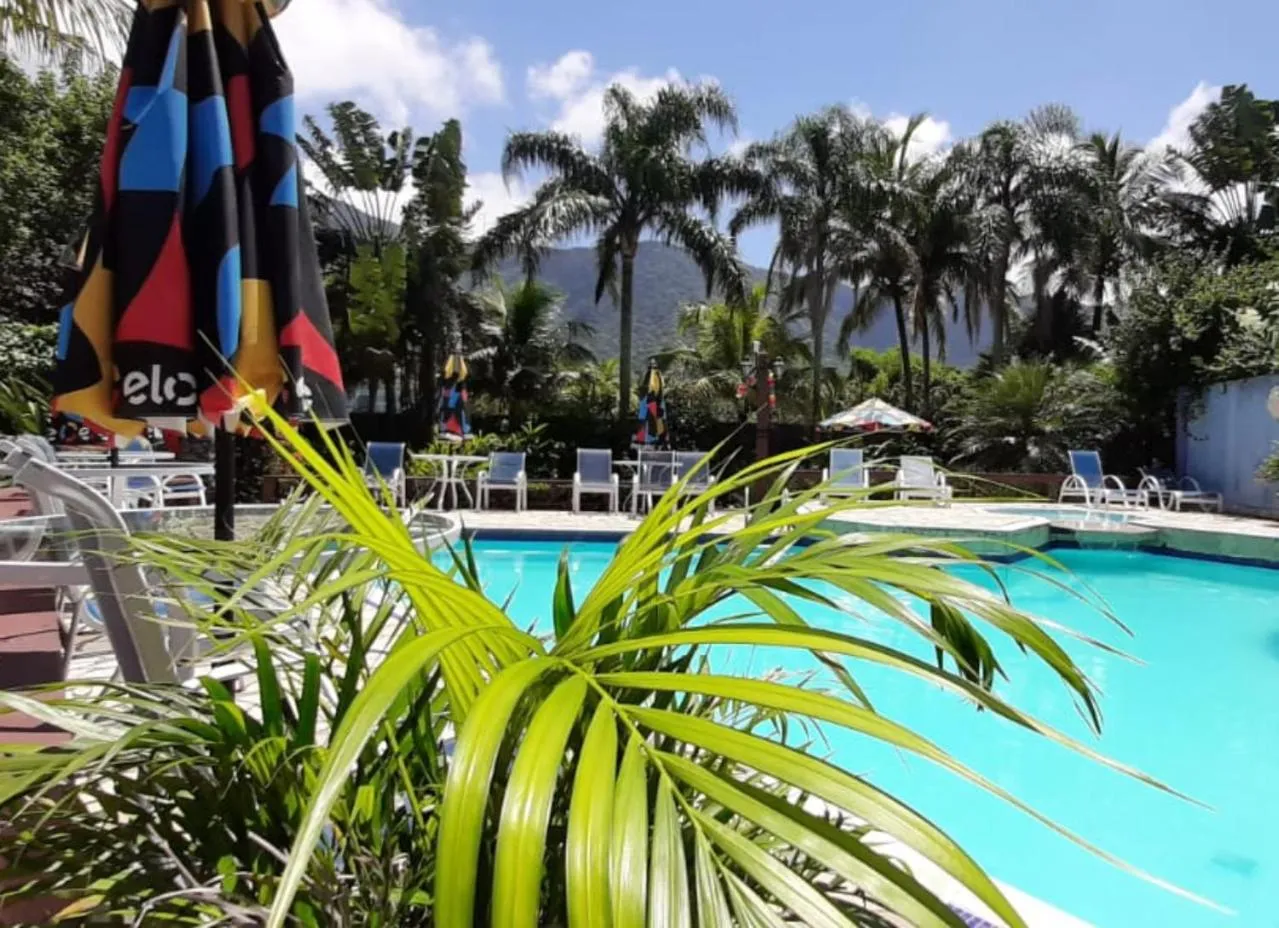 Pool view in Amoreiras Hotel Pousada