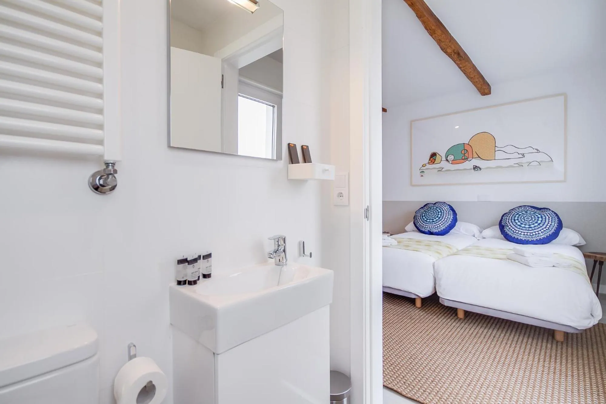 Bathroom, Bed in El Faro de Pepa by Como en Casa