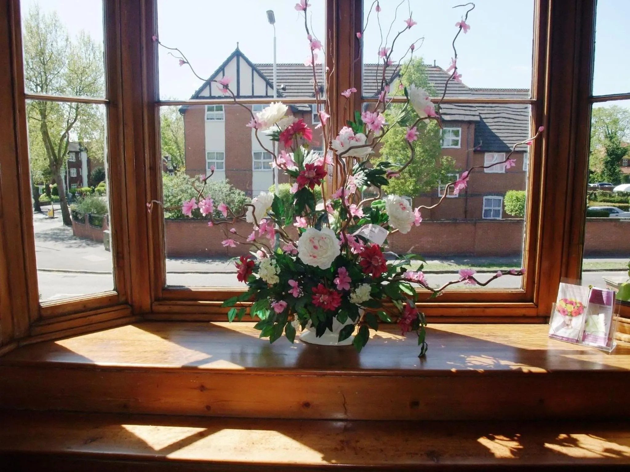 Decorative detail in Harefield Manor Hotel