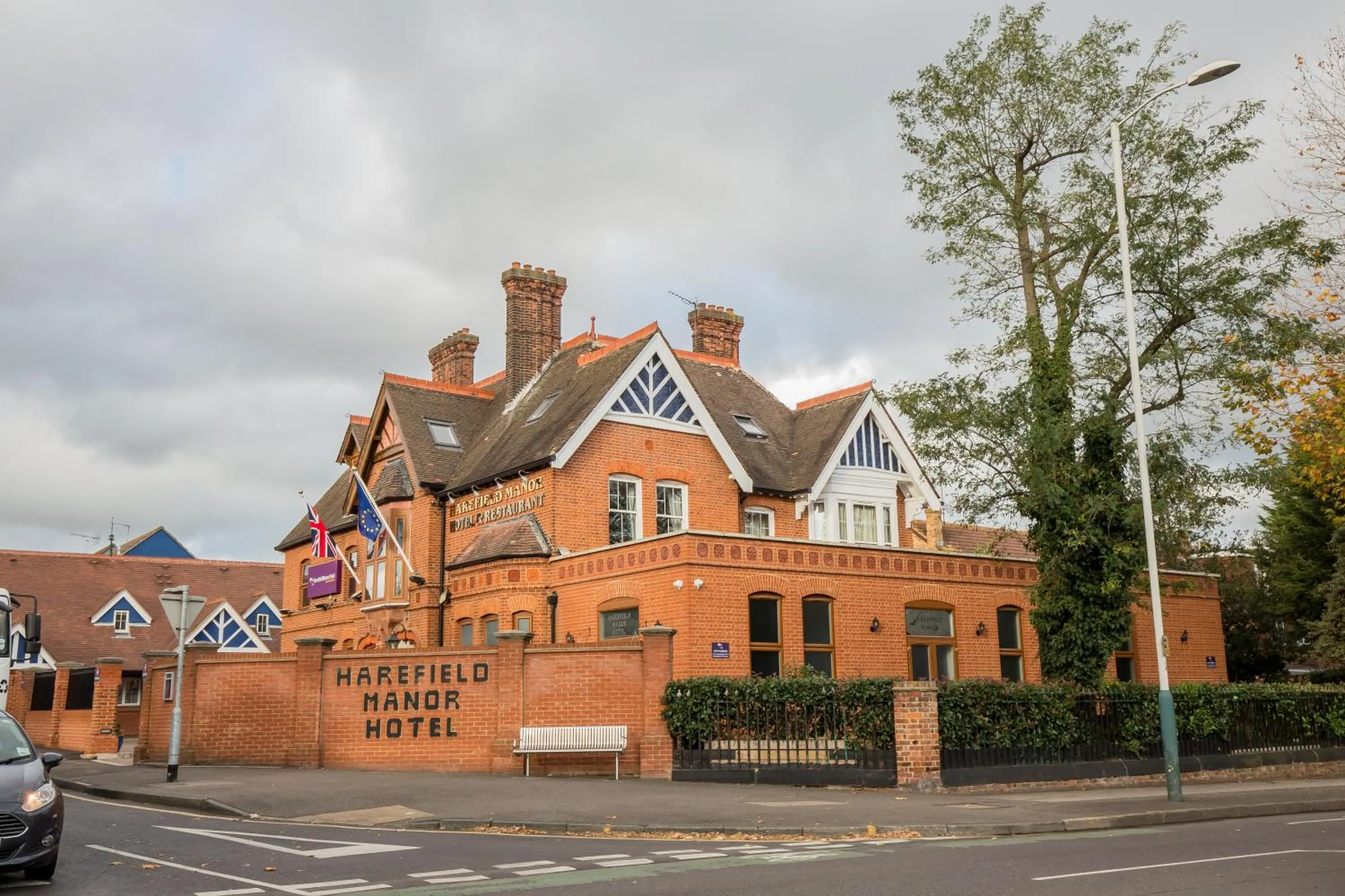 Property building in Harefield Manor Hotel