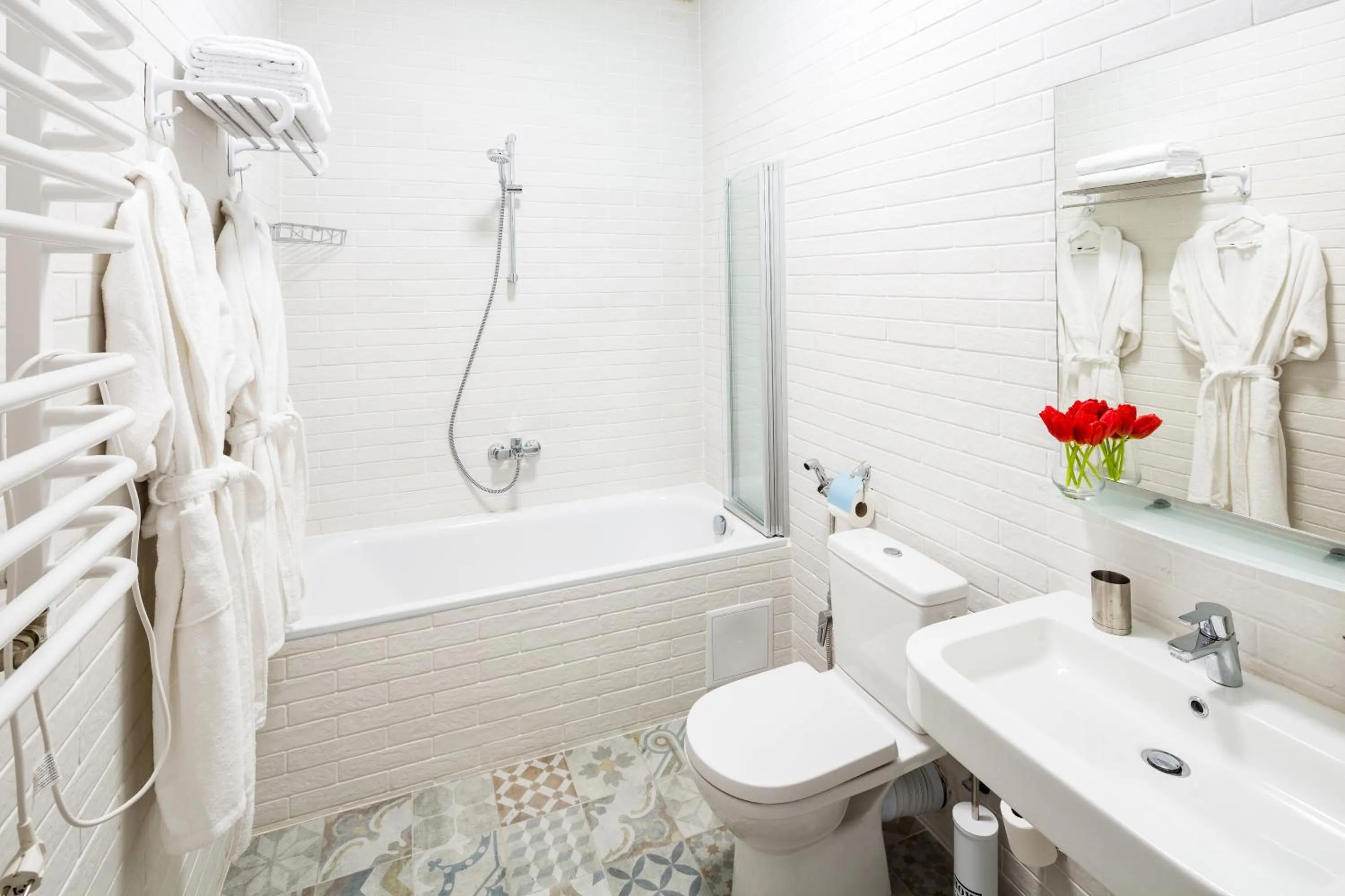 Bathroom in Apart Hotel Code 10