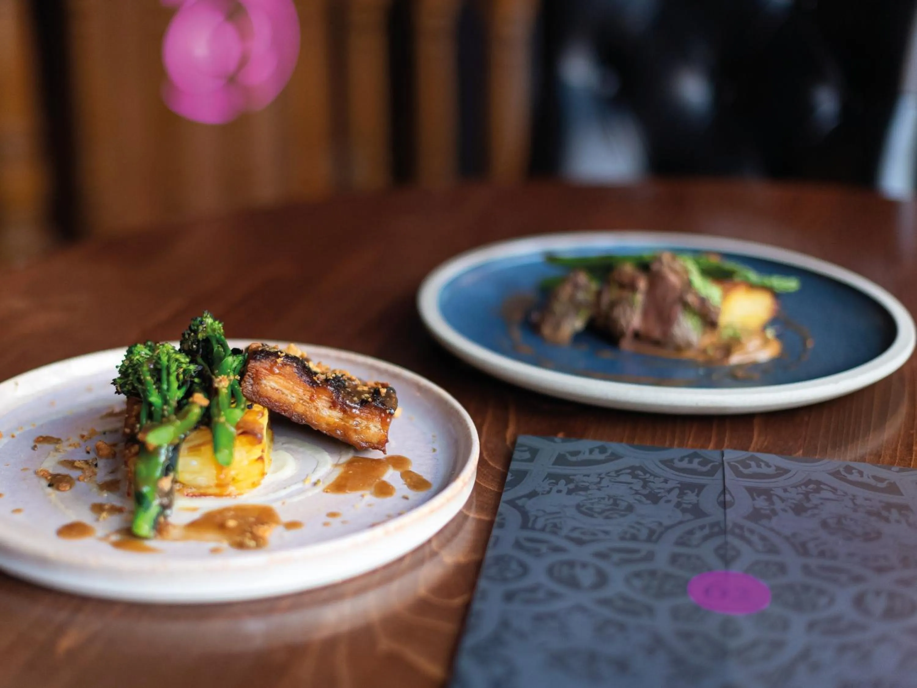 Food and drinks in The Royal & Fortescue Hotel