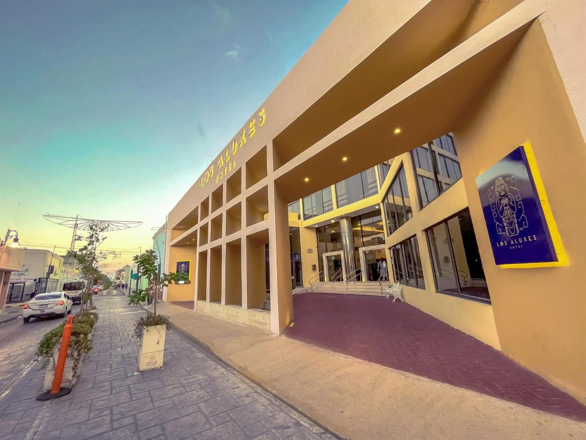 Property building in Hotel Los Aluxes