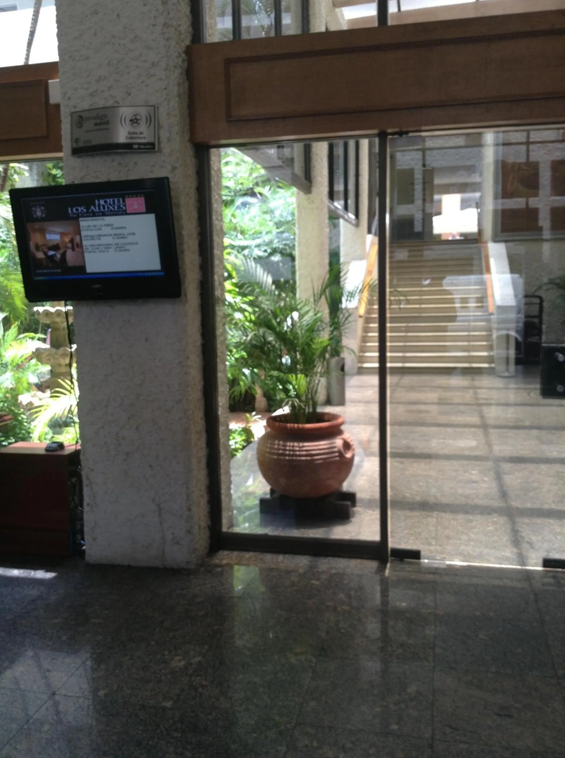 Property building in Hotel Los Aluxes